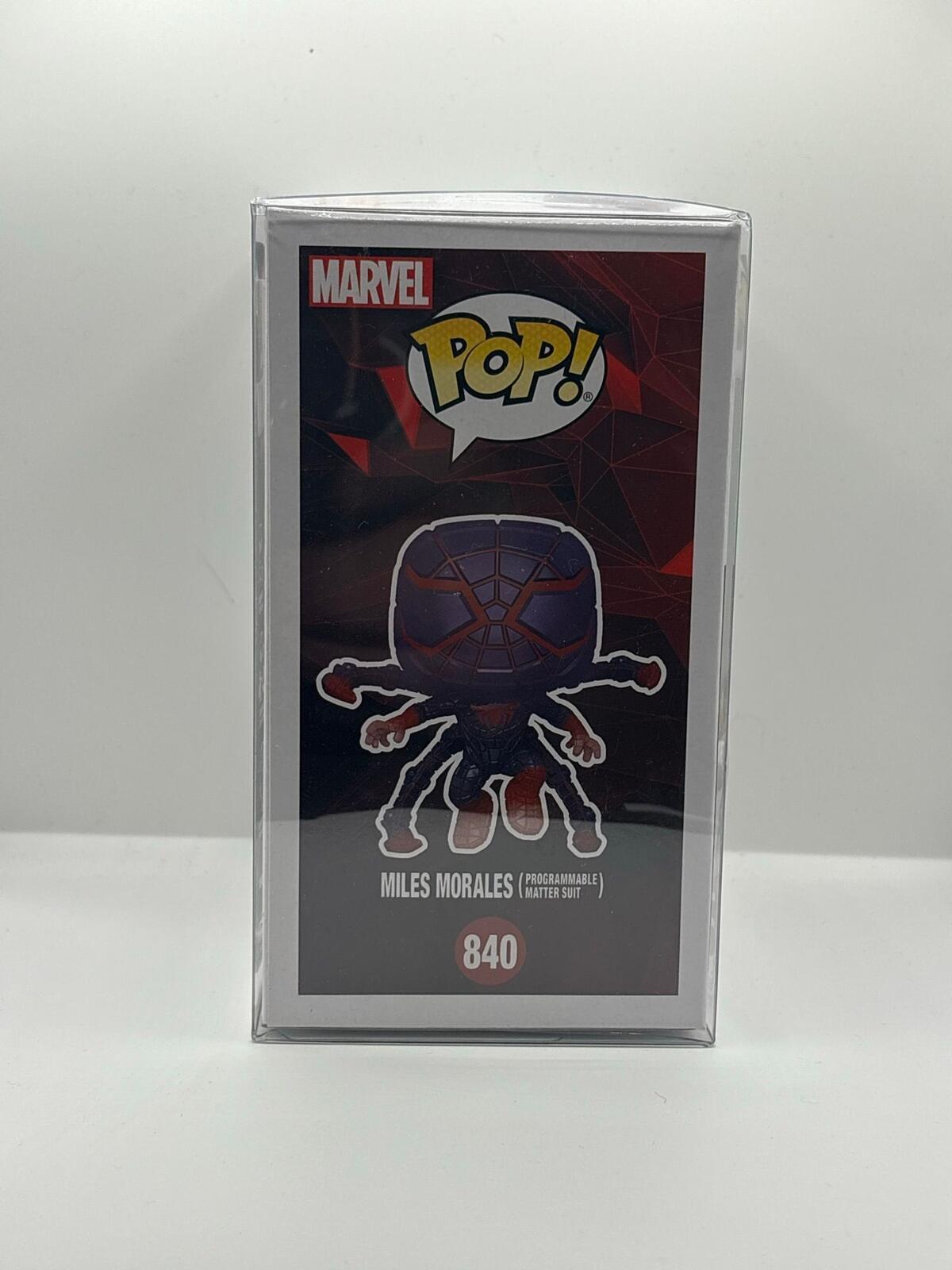 Funko Pop! Marvel Gamerverse Miles Morales Programmable Matter Suit #840