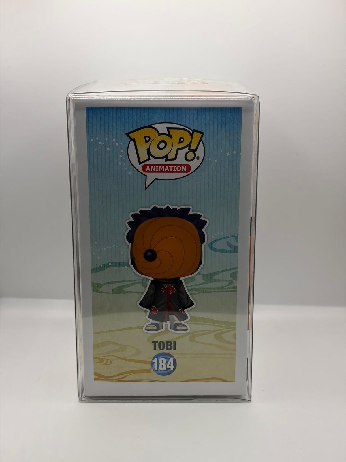 Funko Pop Animation Naruto Shippuden Tobi #184 Vinyl Figure with Autograph