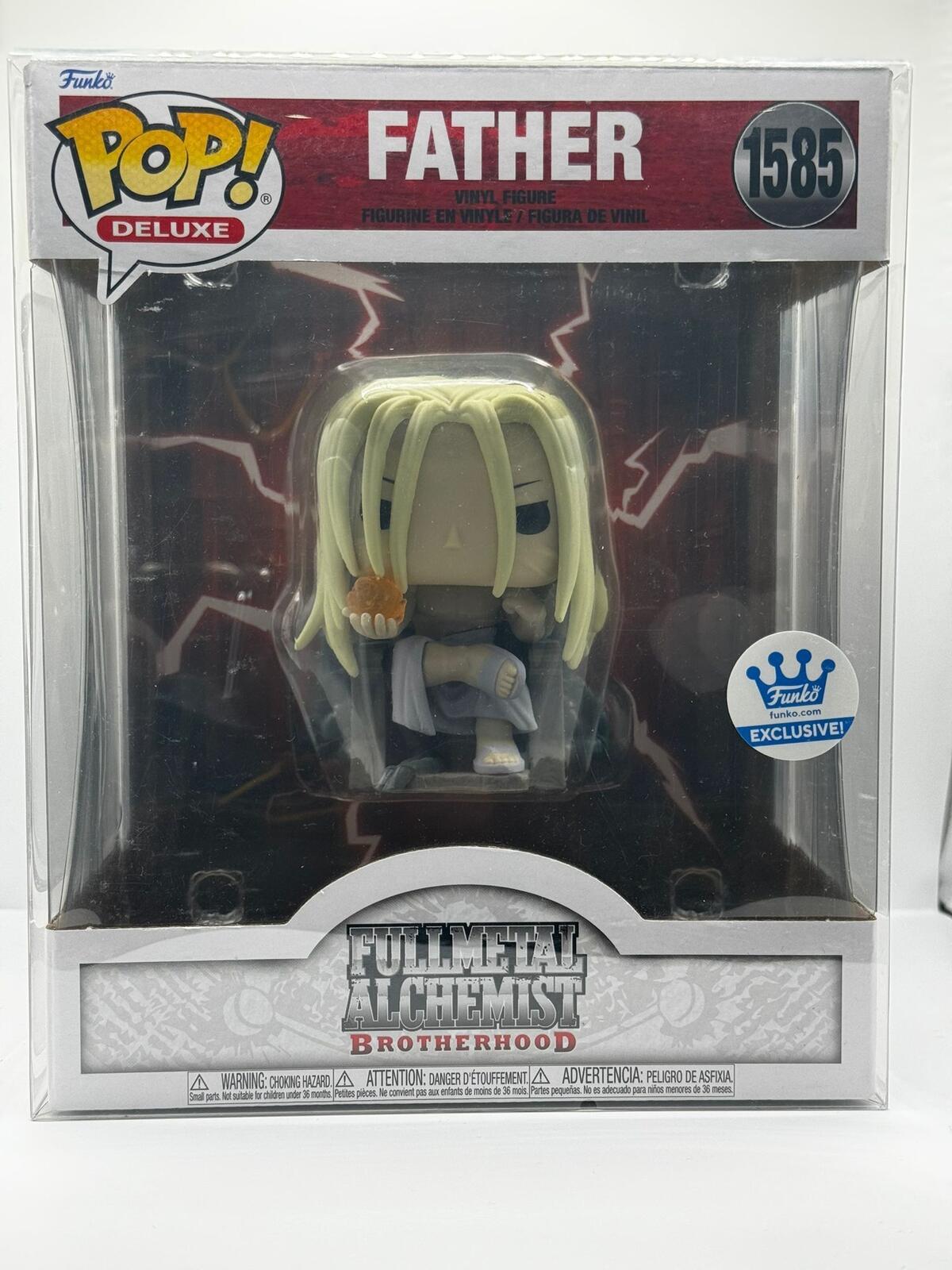 Funko Pop! Deluxe Fullmetal Alchemist Brotherhood Father Vinyl Figure #1585