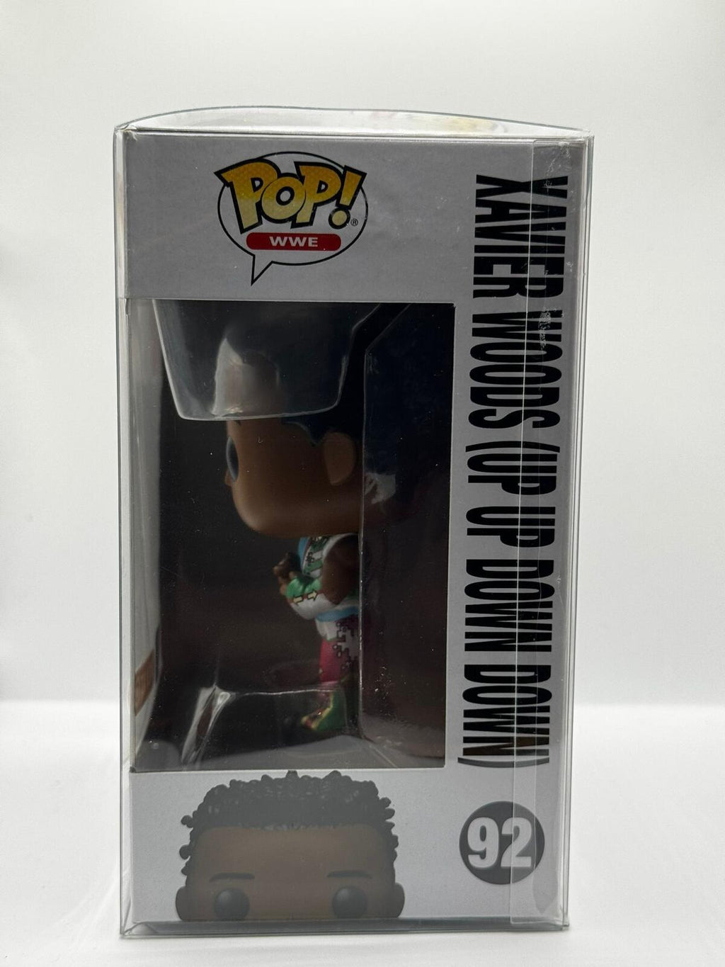 Funko Pop WWE Xavier Woods (Up Up Down Down) Vinyl Figure #92 Exclusive