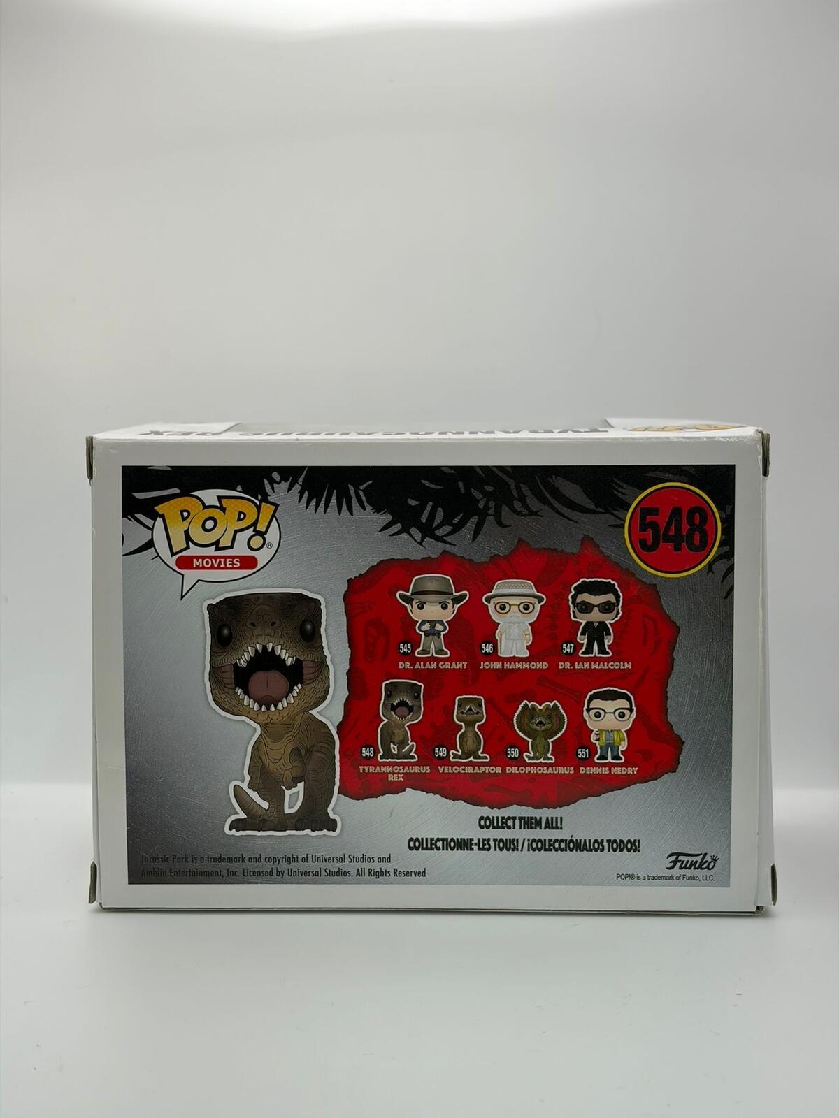 Funko Pop! Movies Jurassic Park Tyrannosaurus Rex #548 Vinyl Figure