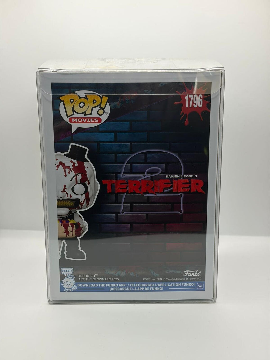 Funko Pop Movies Terrifier Art The Clown Vinyl Figure 1796