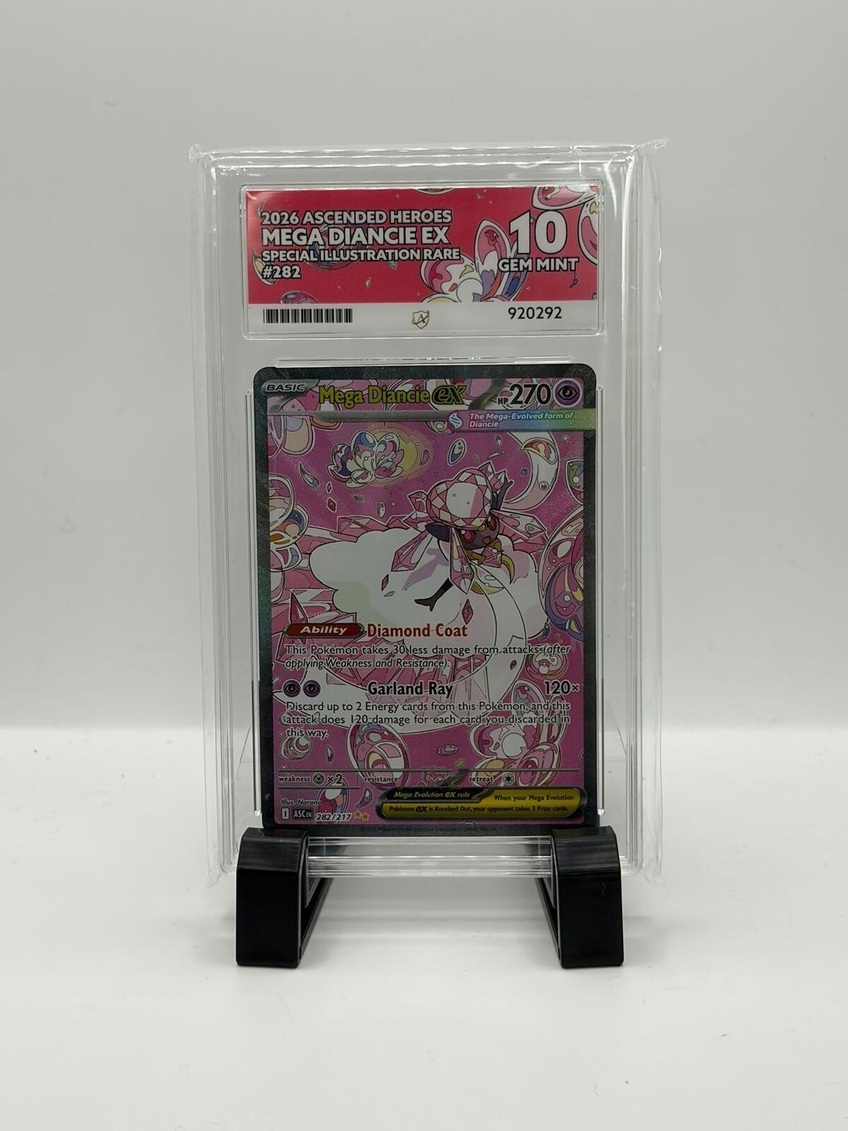 Mega Diancie Ex ACE 10 282/217