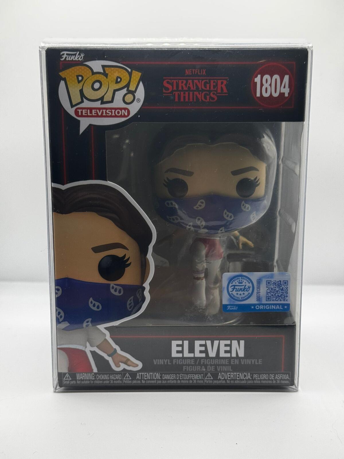 Funko Pop! Television Stranger Things Eleven Vinyl Figure #1804 with Protector