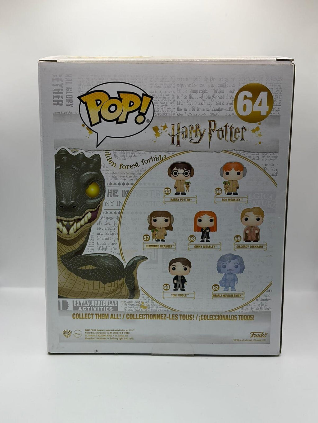 Funko Pop Harry Potter Basilisk #64 Exclusive Vinyl Figure