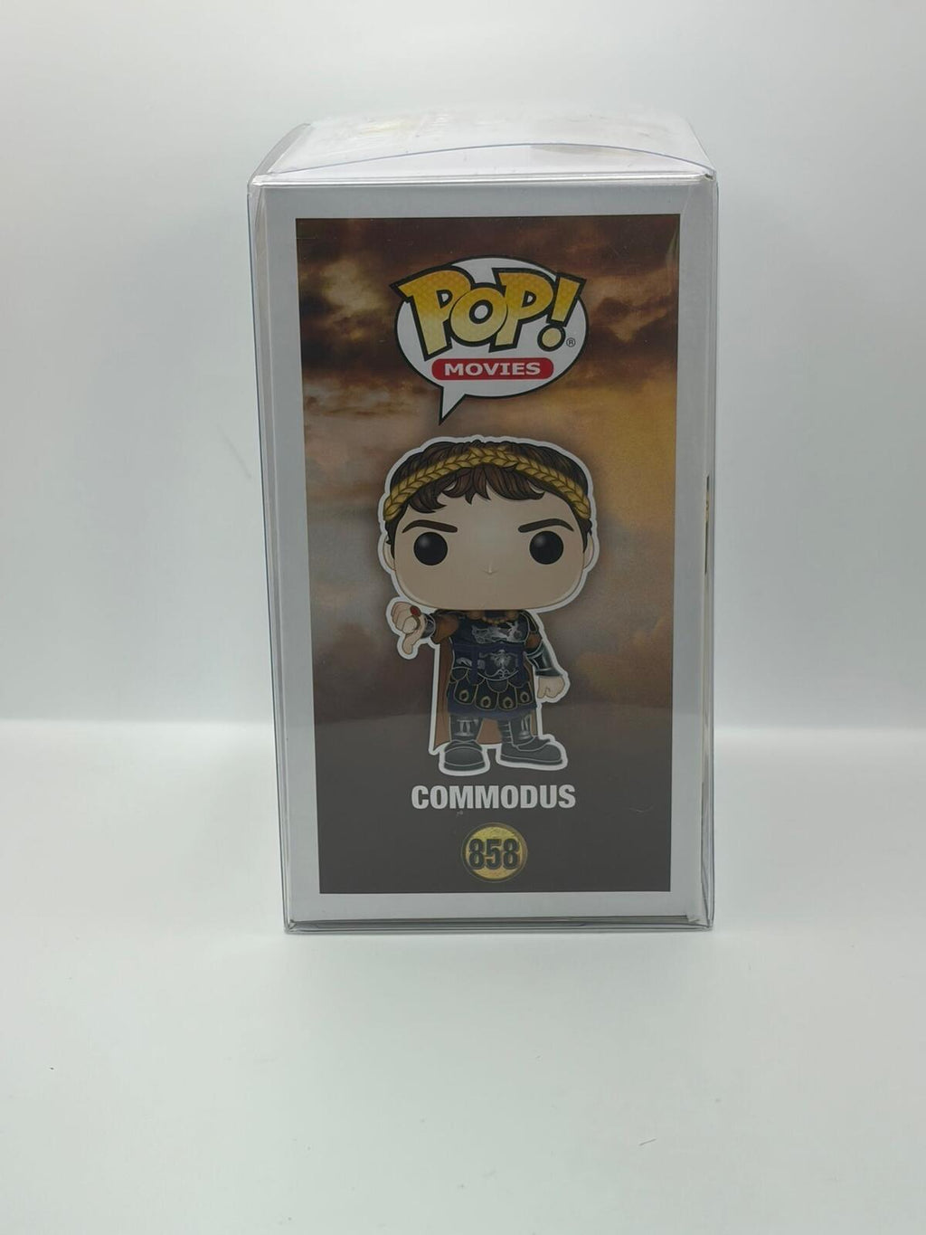 Funko Pop! Gladiator Commodus Vinyl Figure #858 with Protector