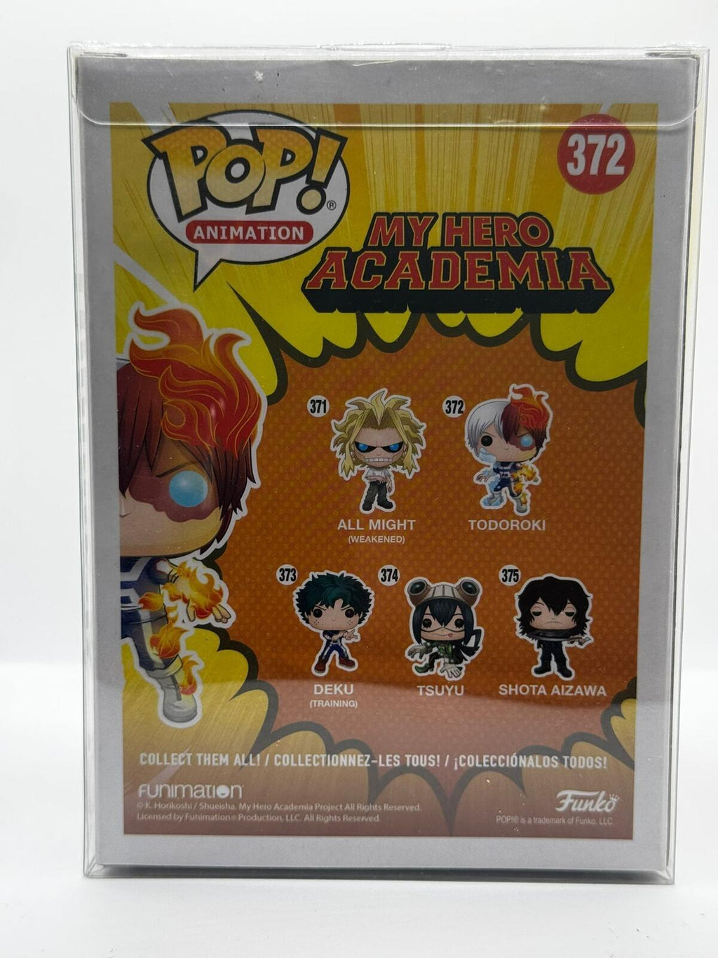 Funko Pop Animation My Hero Academia Todoroki #372 Glow in the Dark Vinyl Figure