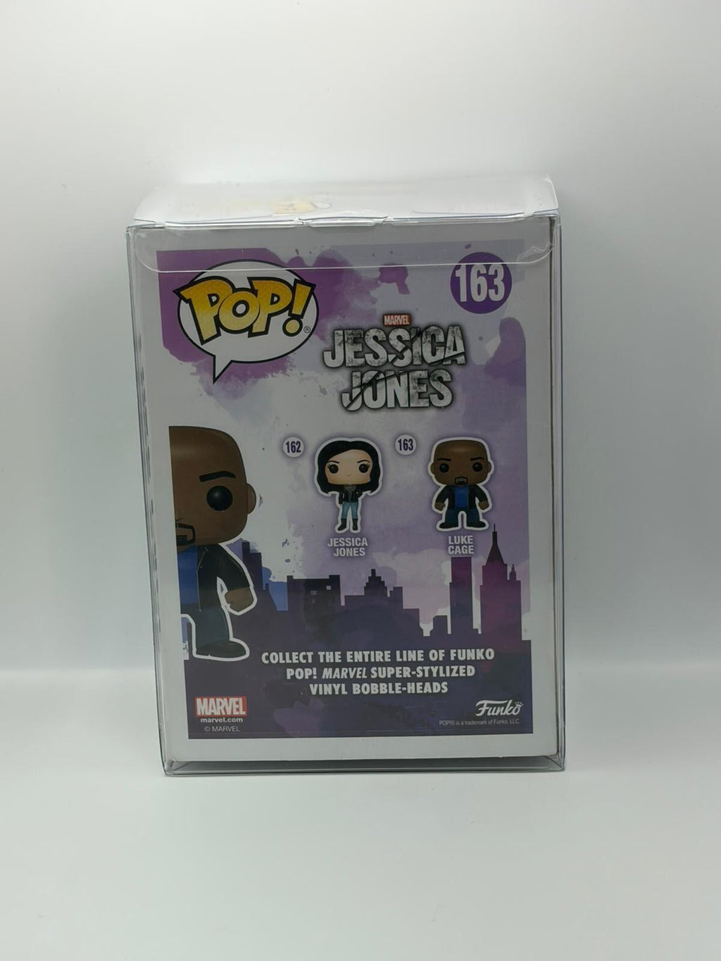 Funko Pop! Marvel Jessica Jones Luke Cage #163 Vinyl Bobble-Head