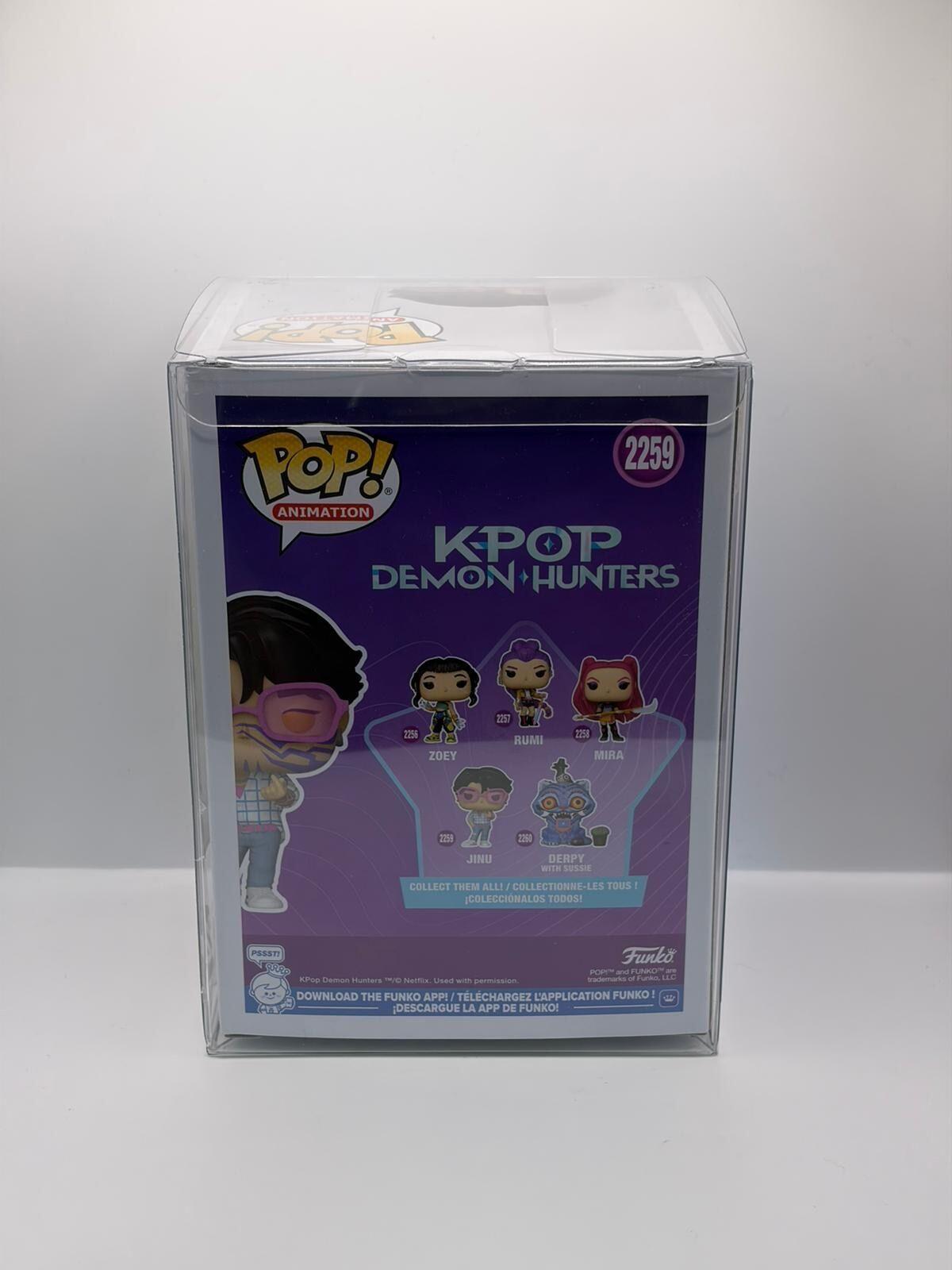 Funko Pop Animation KPOP Demon Hunters Jinu with Patterns #2259