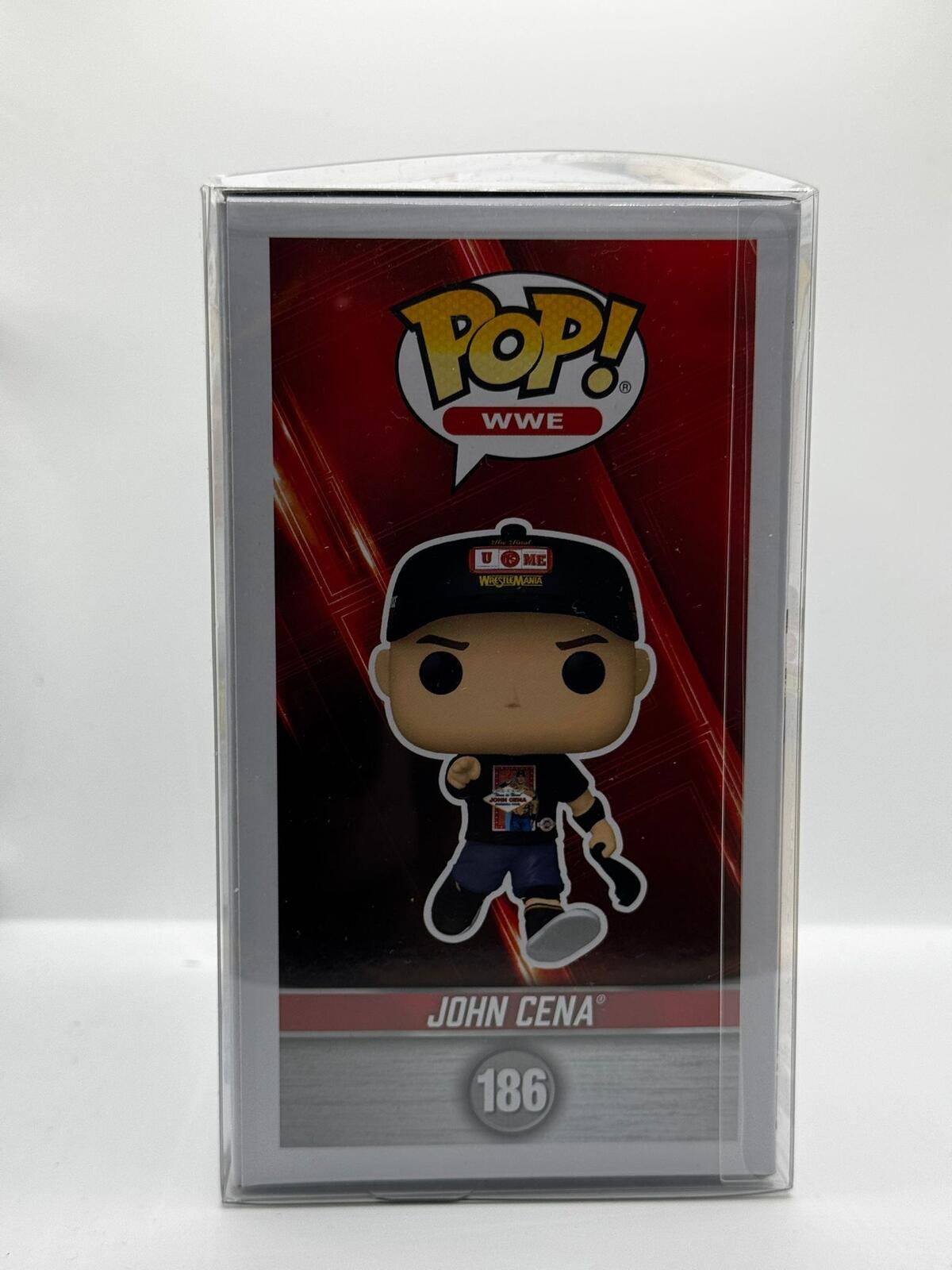 Funko Pop WWE John Cena Vinyl Figure #186 with Protector