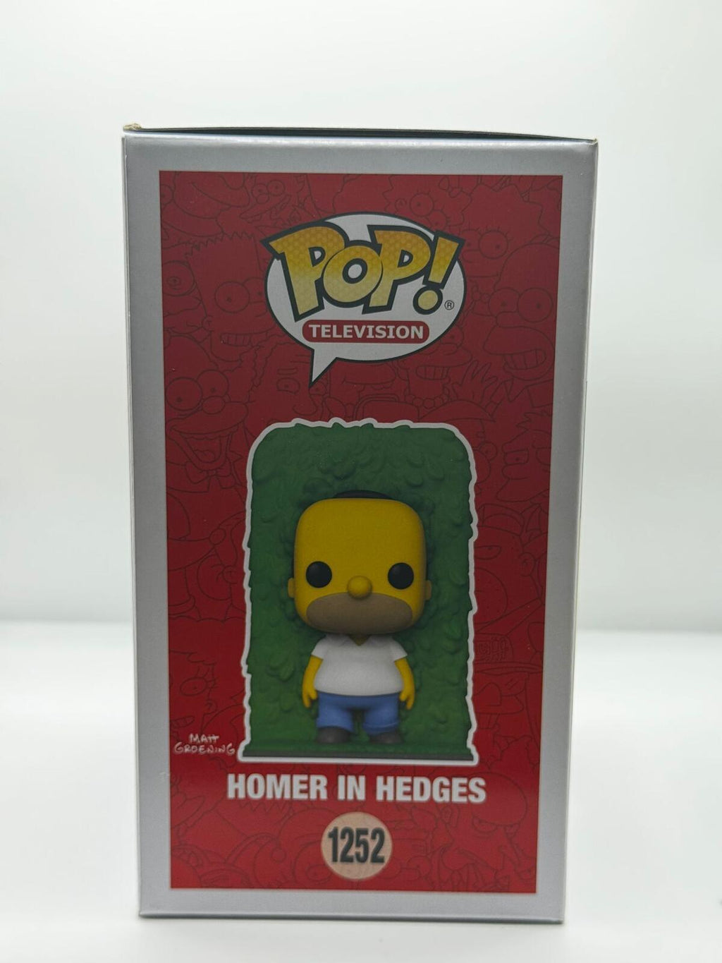 Funko Pop! The Simpsons Homer in Hedges #1252 Special Edition Vinyl Figure