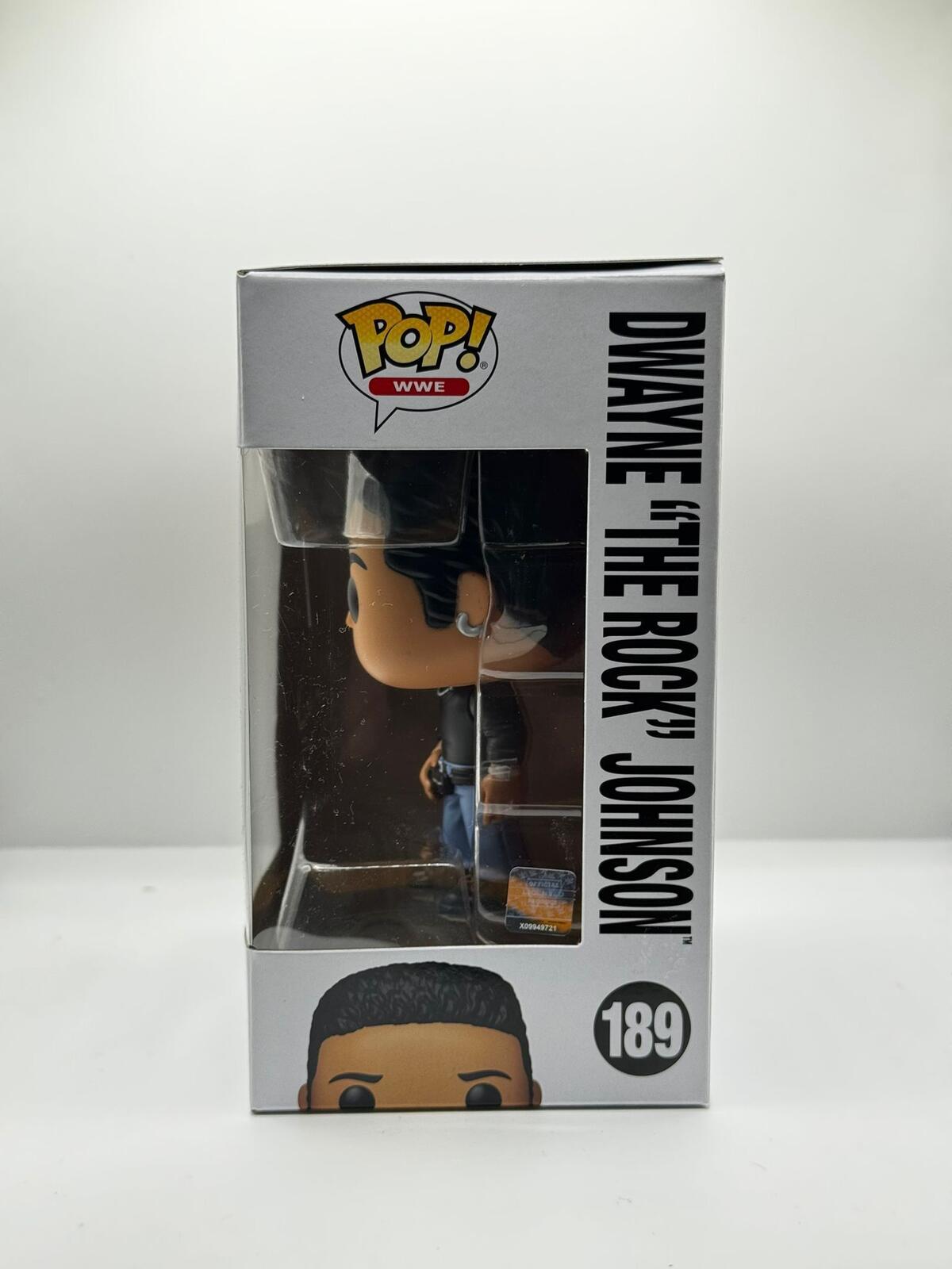 Funko Pop WWE Dwayne "The Rock" Johnson Vinyl Figure #189