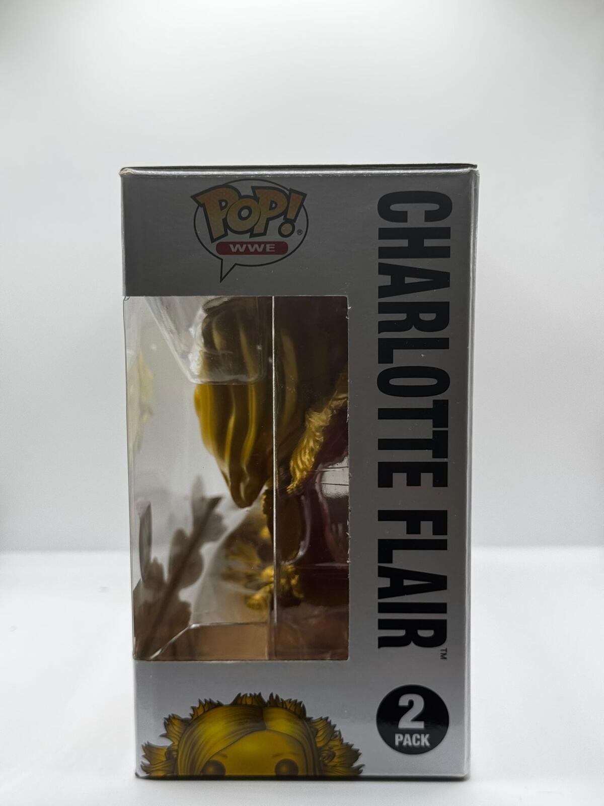 Funko Pop WWE Ric and Charlotte Flair 2-Pack Exclusive Vinyl Figures
