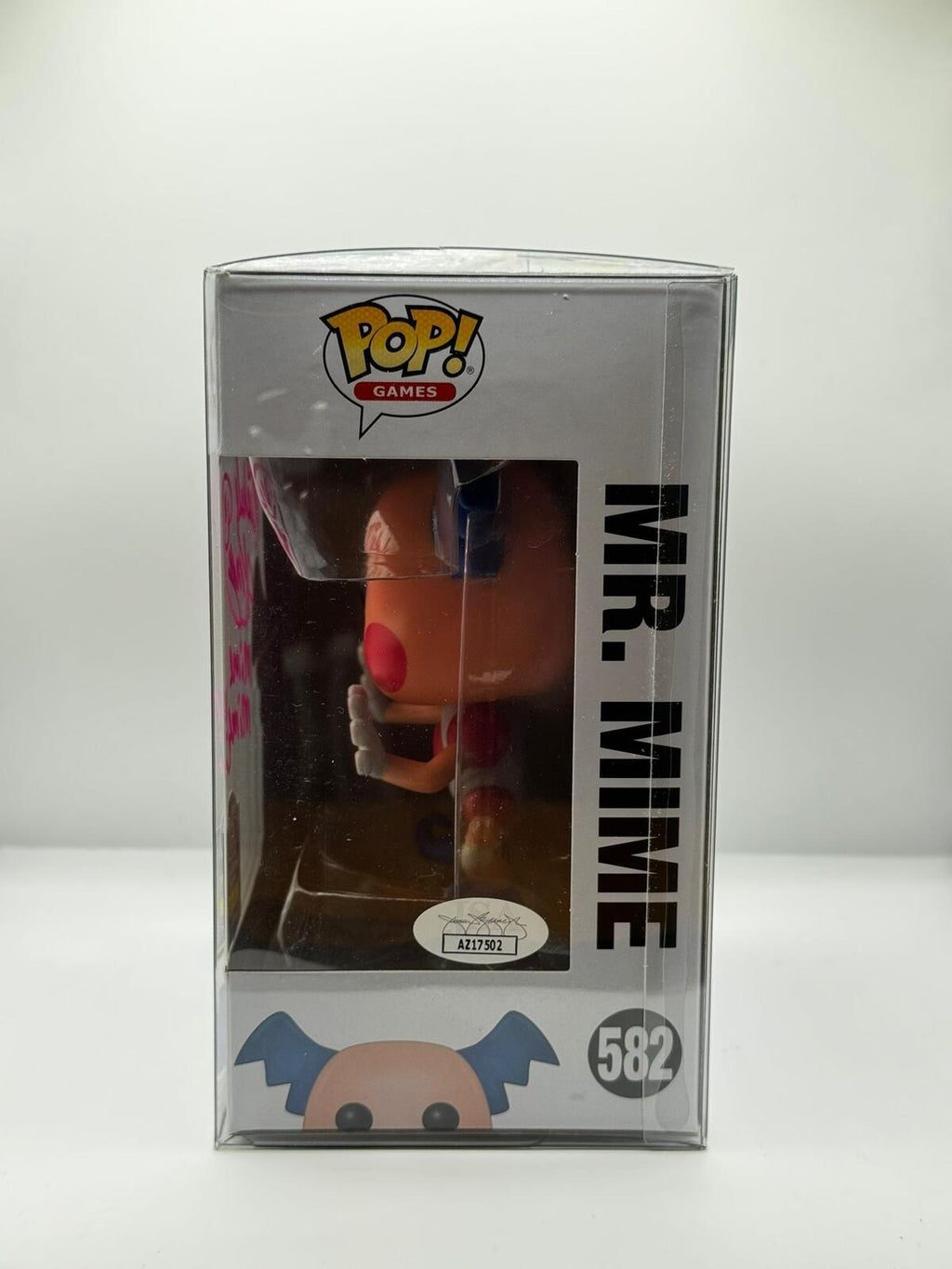 Funko Pop! Games Pokémon Mr. Mime #582 Signed by Michele Knotz