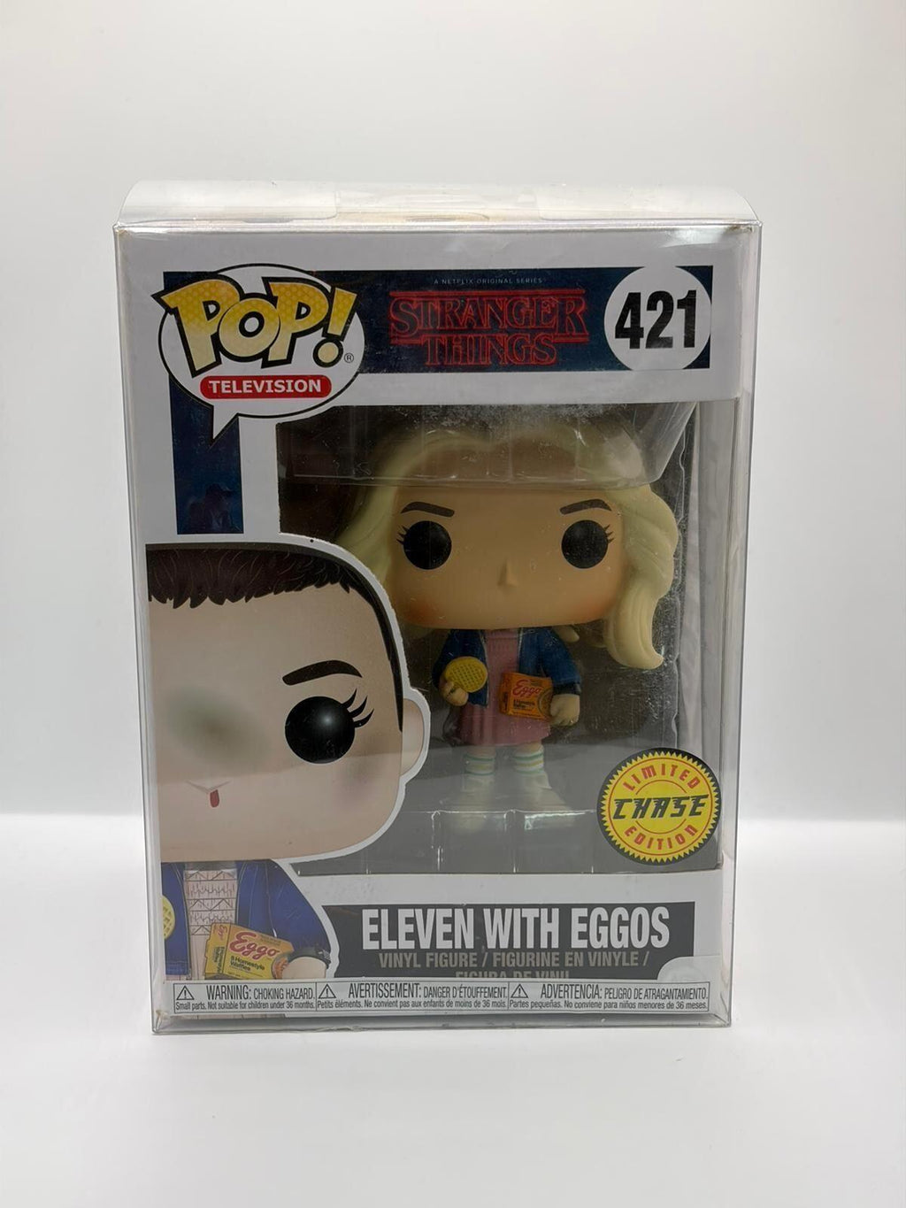 Funko Pop! Television Stranger Things Eleven with Eggos #421 Chase Vinyl Figure