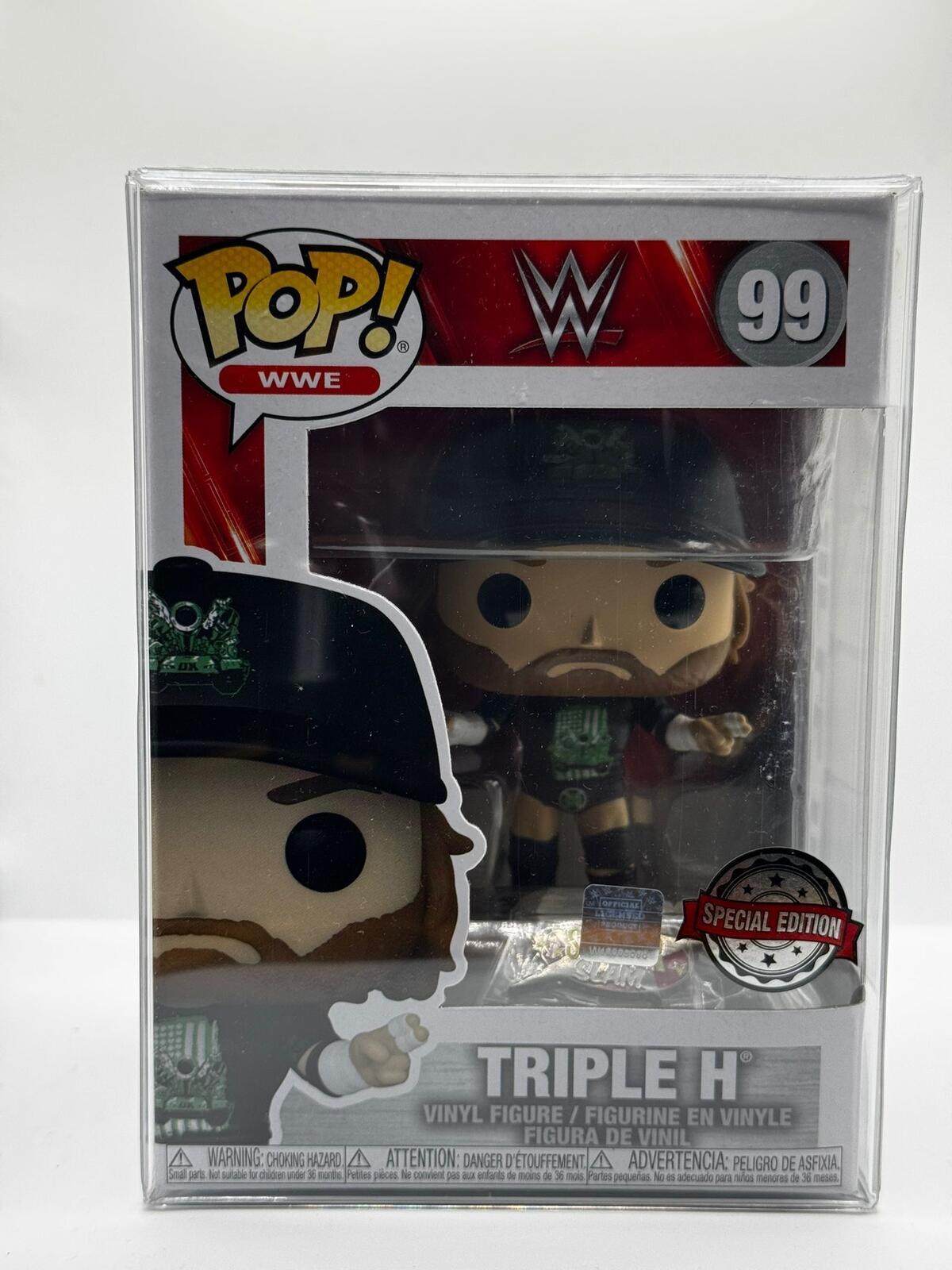 Funko Pop WWE Triple H Vinyl Figure #99 Special Edition
