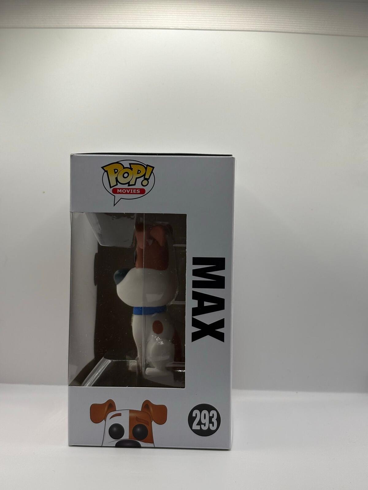 Funko Pop Movies #293 Max Vinyl Figure The Secret Life of Pets