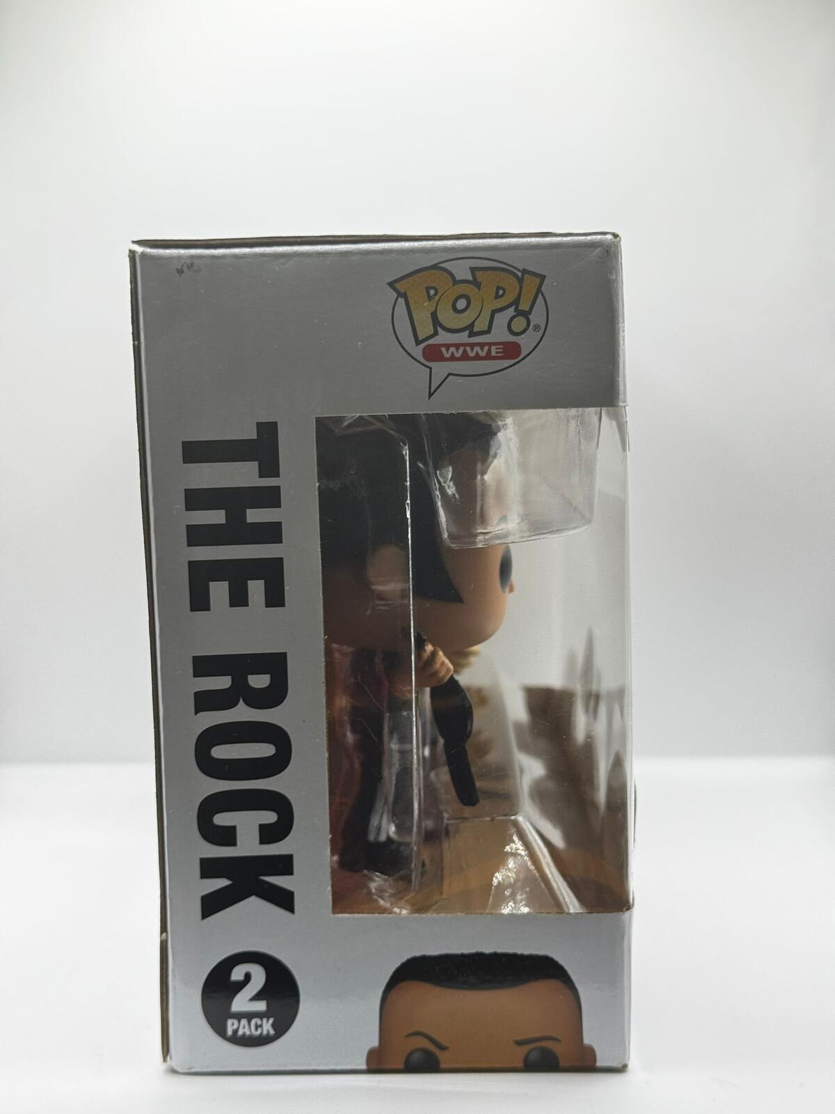 Funko Pop WWE The Rock and Mankind 2 Pack Special Edition Vinyl Figures