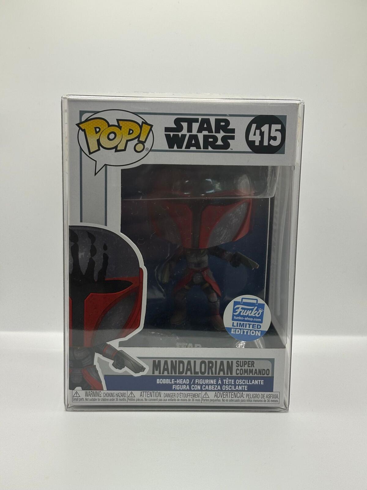 Funko Pop! Star Wars Mandalorian Super Commando #415 Limited Edition