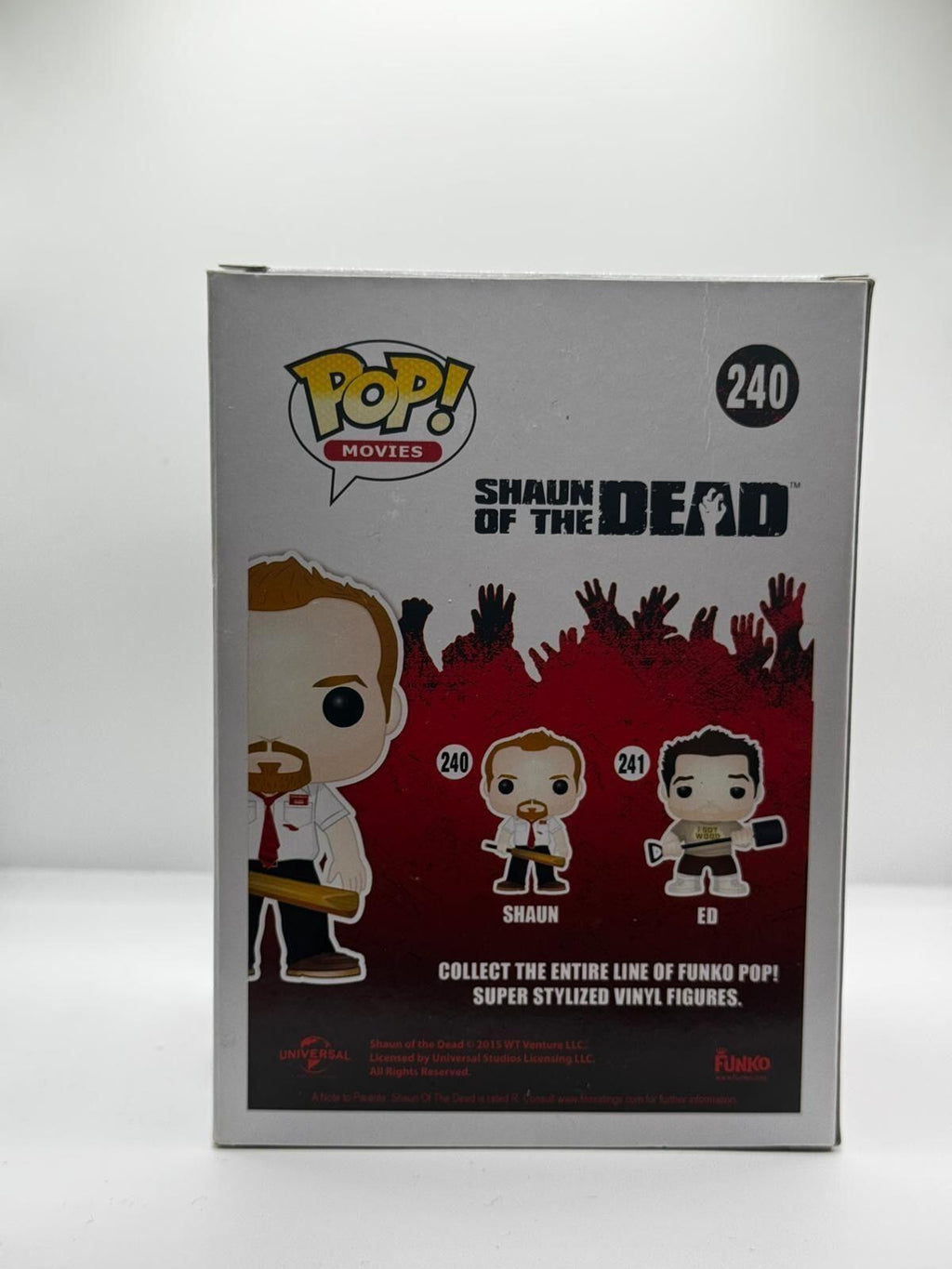 Funko Pop! Movies Shaun of the Dead Shaun Vinyl Figure #240