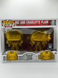 Funko Pop WWE Ric and Charlotte Flair 2-Pack Exclusive Vinyl Figures
