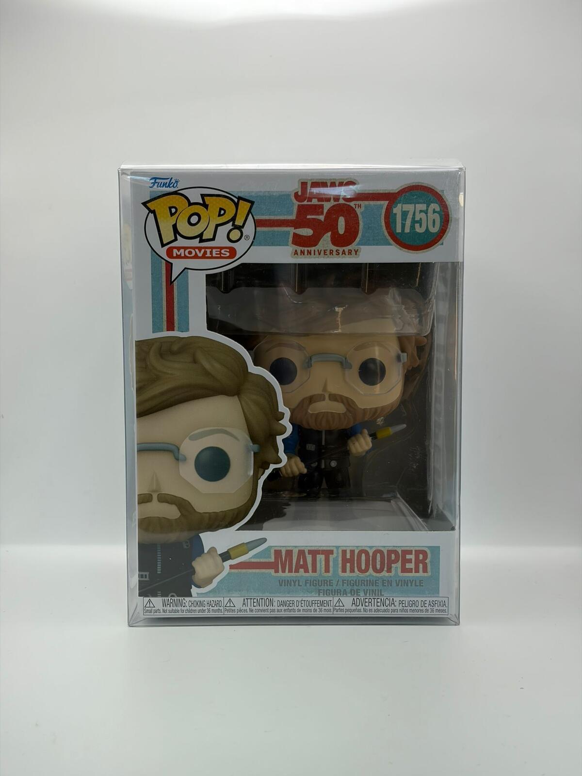 Funko Pop Movies Jaws Matt Hooper #1756 Vinyl Figure