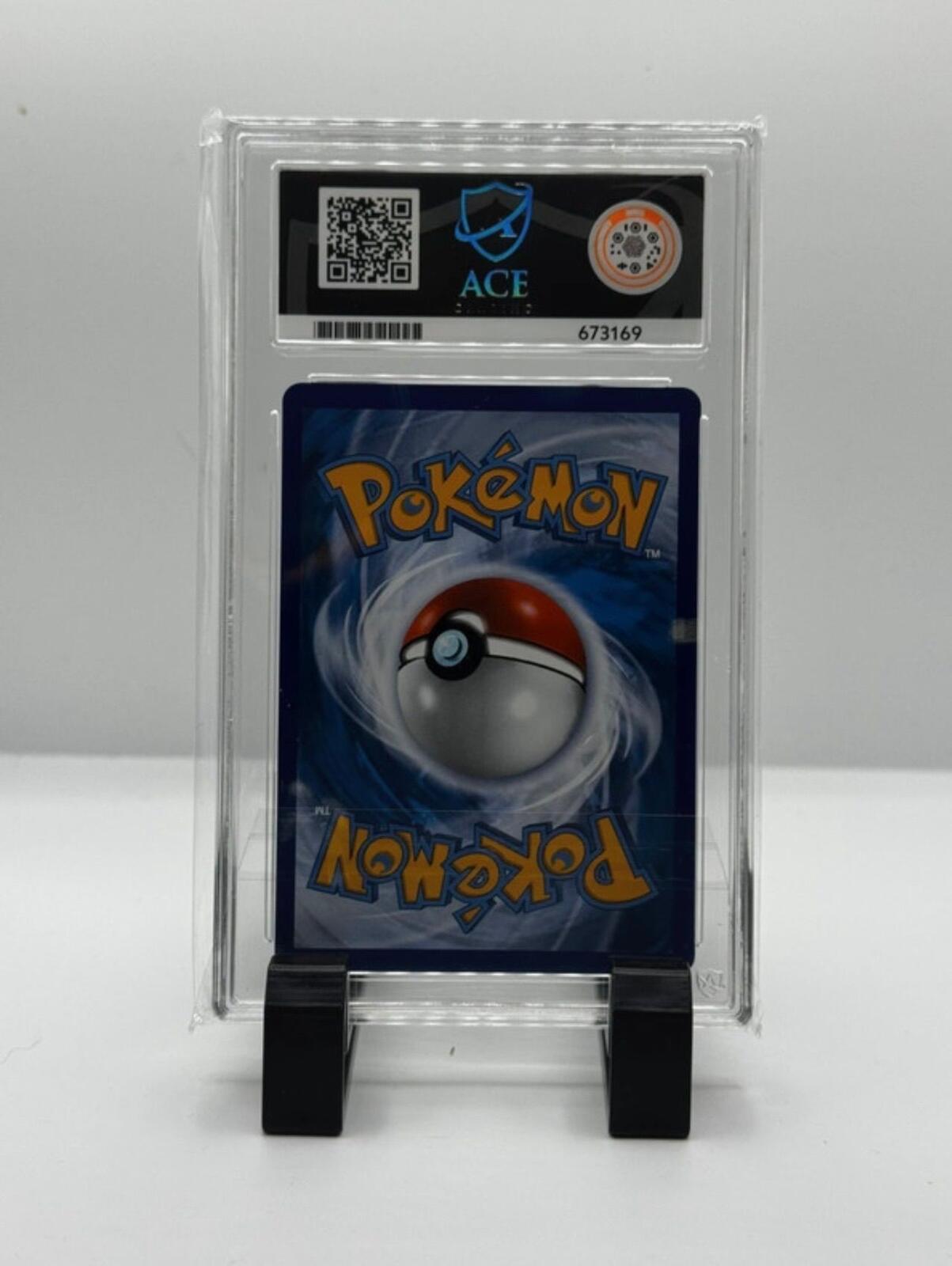 Ace 10 Gem Mint Mega Gengar EX 056 Phantasmal Flames Pokemon Card