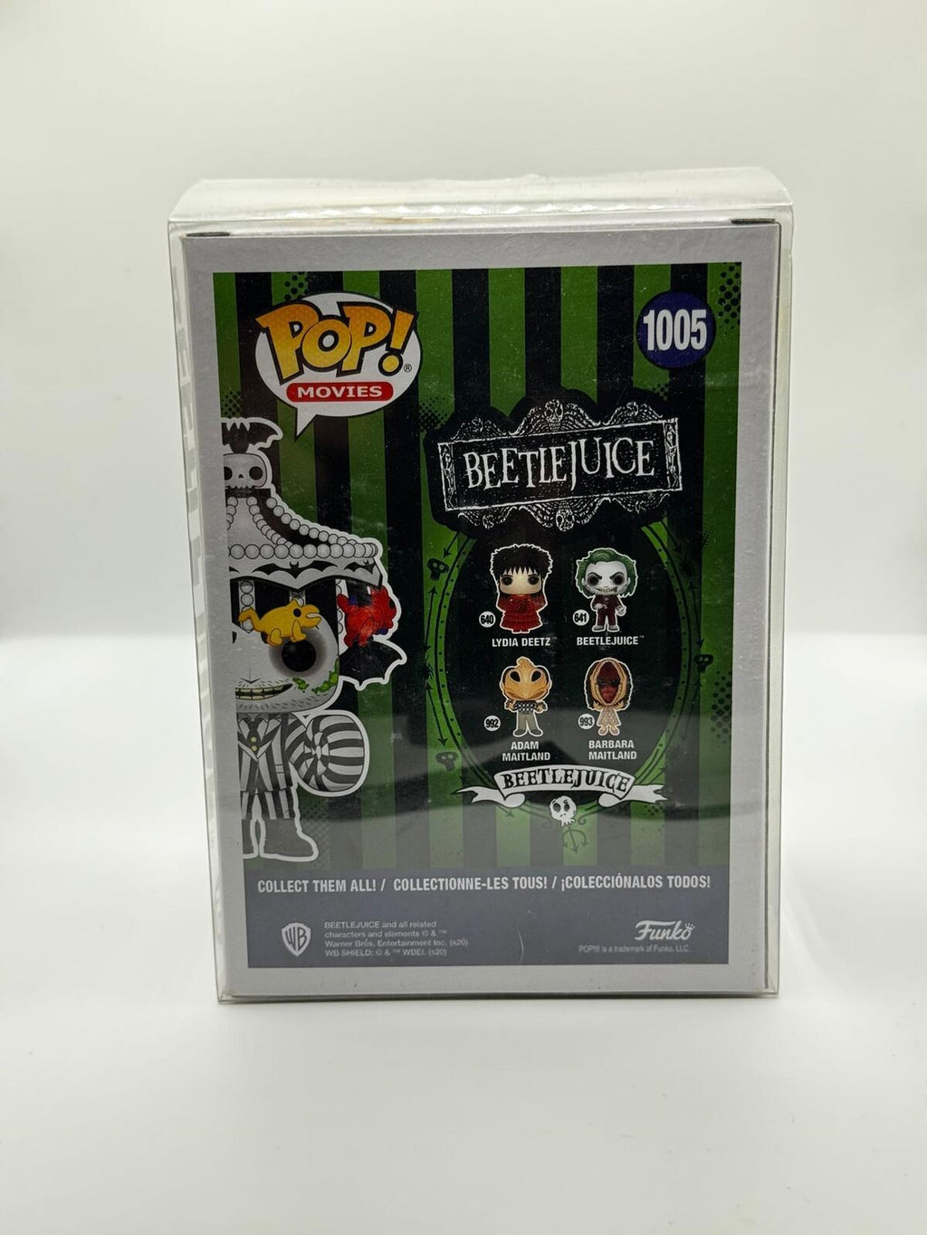 Funko Pop! Movies Beetlejuice Vinyl Figure #1005 Walmart Exclusive