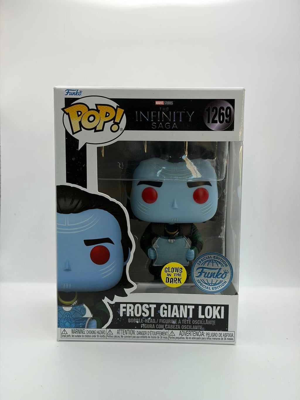 Funko POP! Marvel Frost Giant Loki #1269 Glow in the Dark