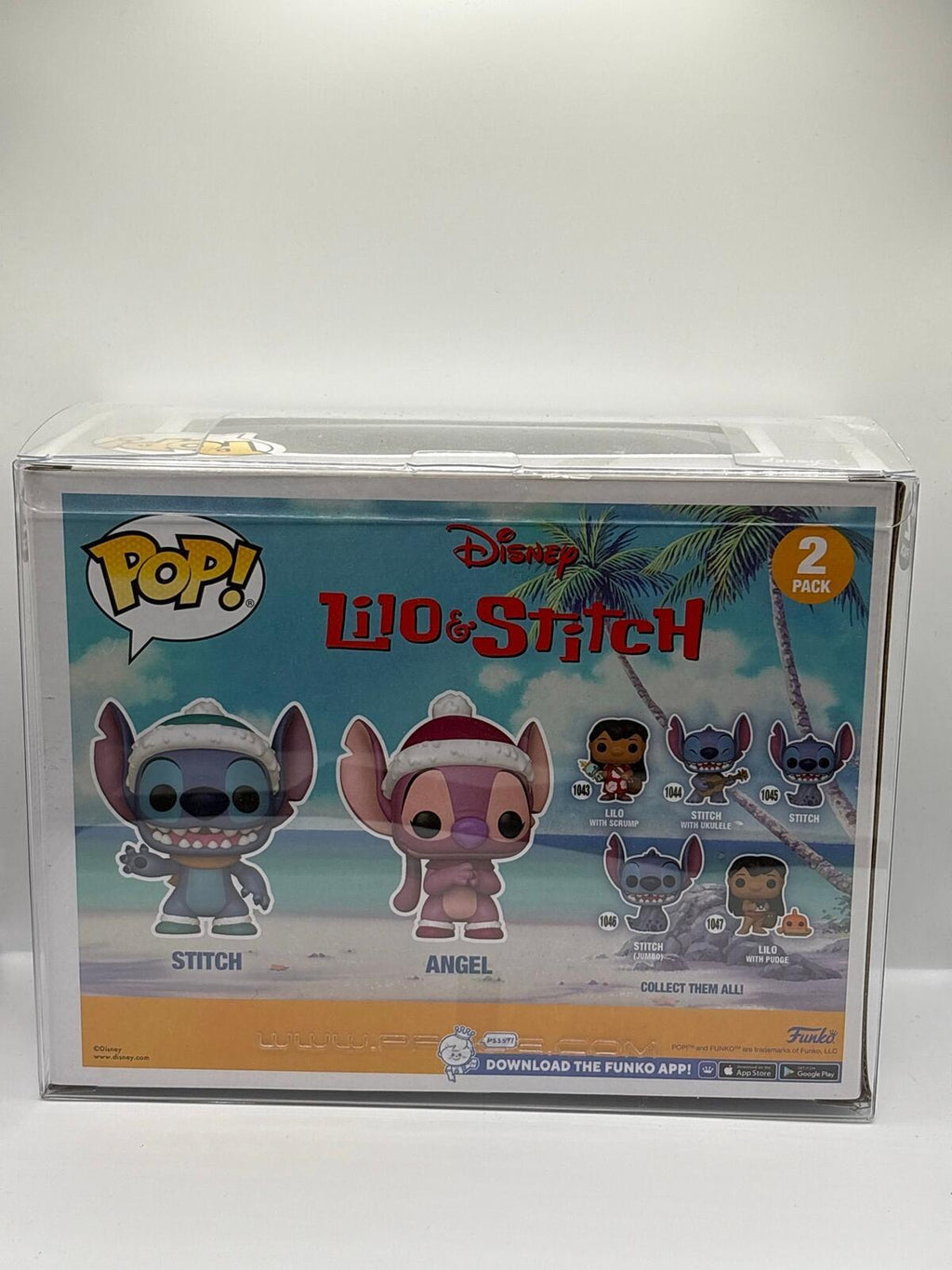 Funko Pop! Disney Lilo & Stitch Stitch & Angel 2-Pack Special Edition