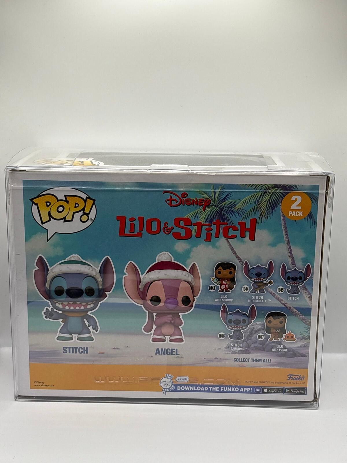 Funko Pop! Disney Lilo & Stitch Stitch & Angel 2-Pack Special Edition