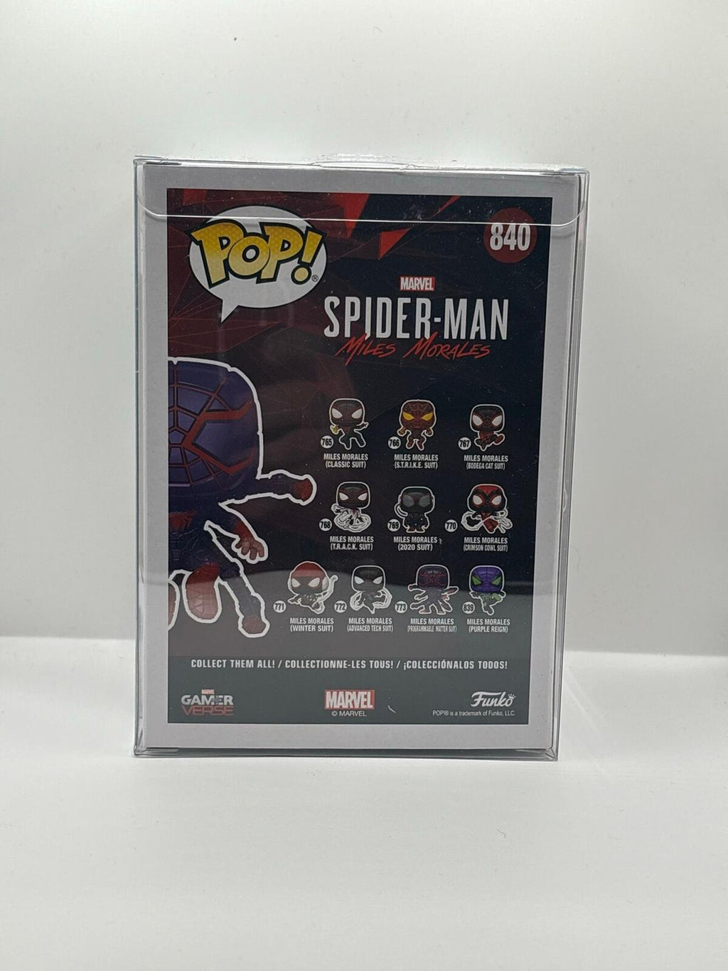 Funko Pop! Marvel Gamerverse Miles Morales Programmable Matter Suit #840