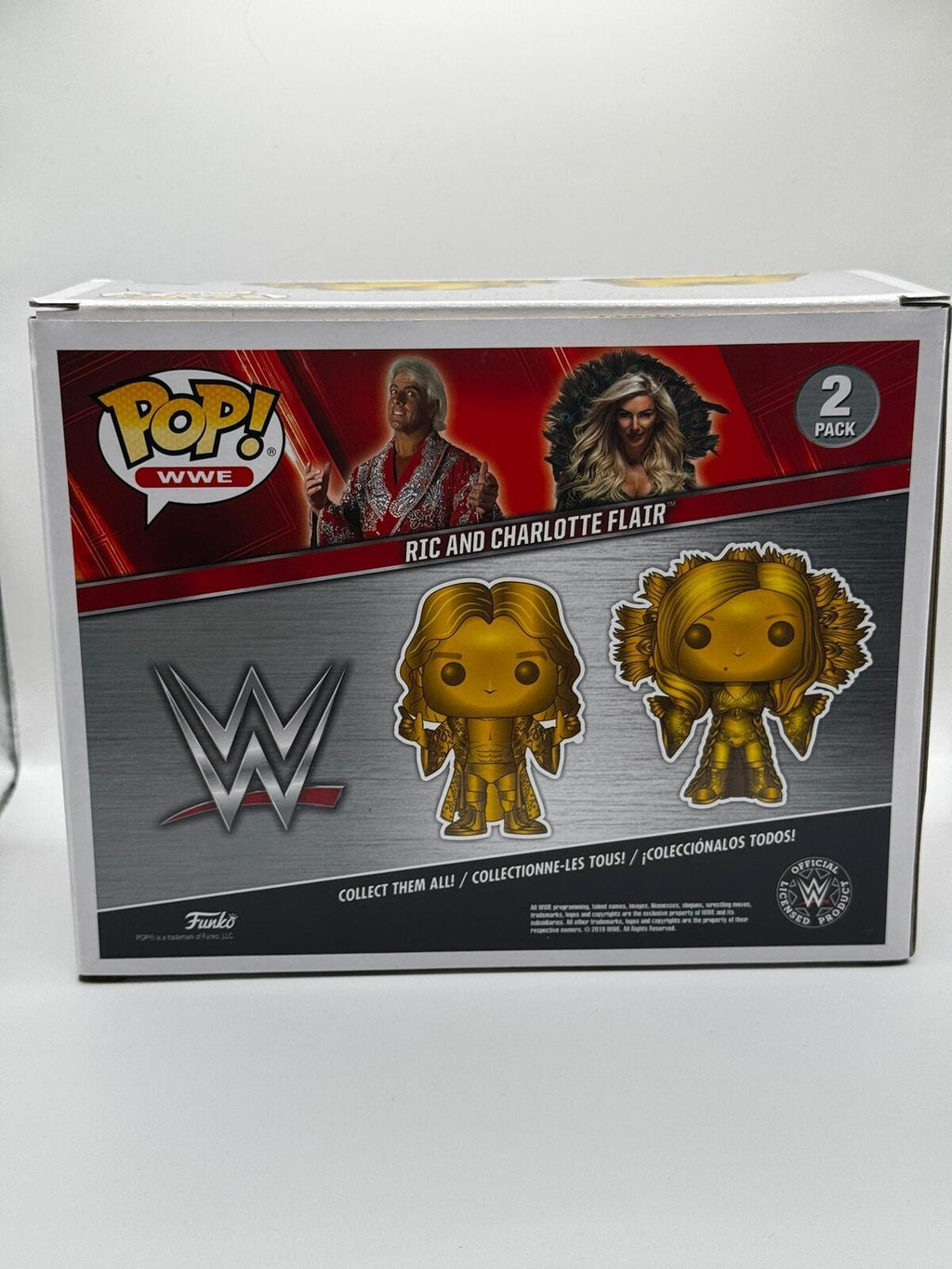 Funko Pop WWE Ric and Charlotte Flair 2-Pack Special Edition