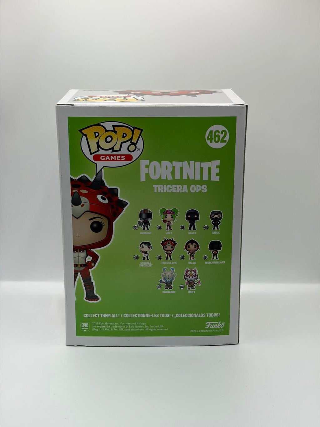 Funko Pop! Games Fortnite Tricera Ops Vinyl Figure #462