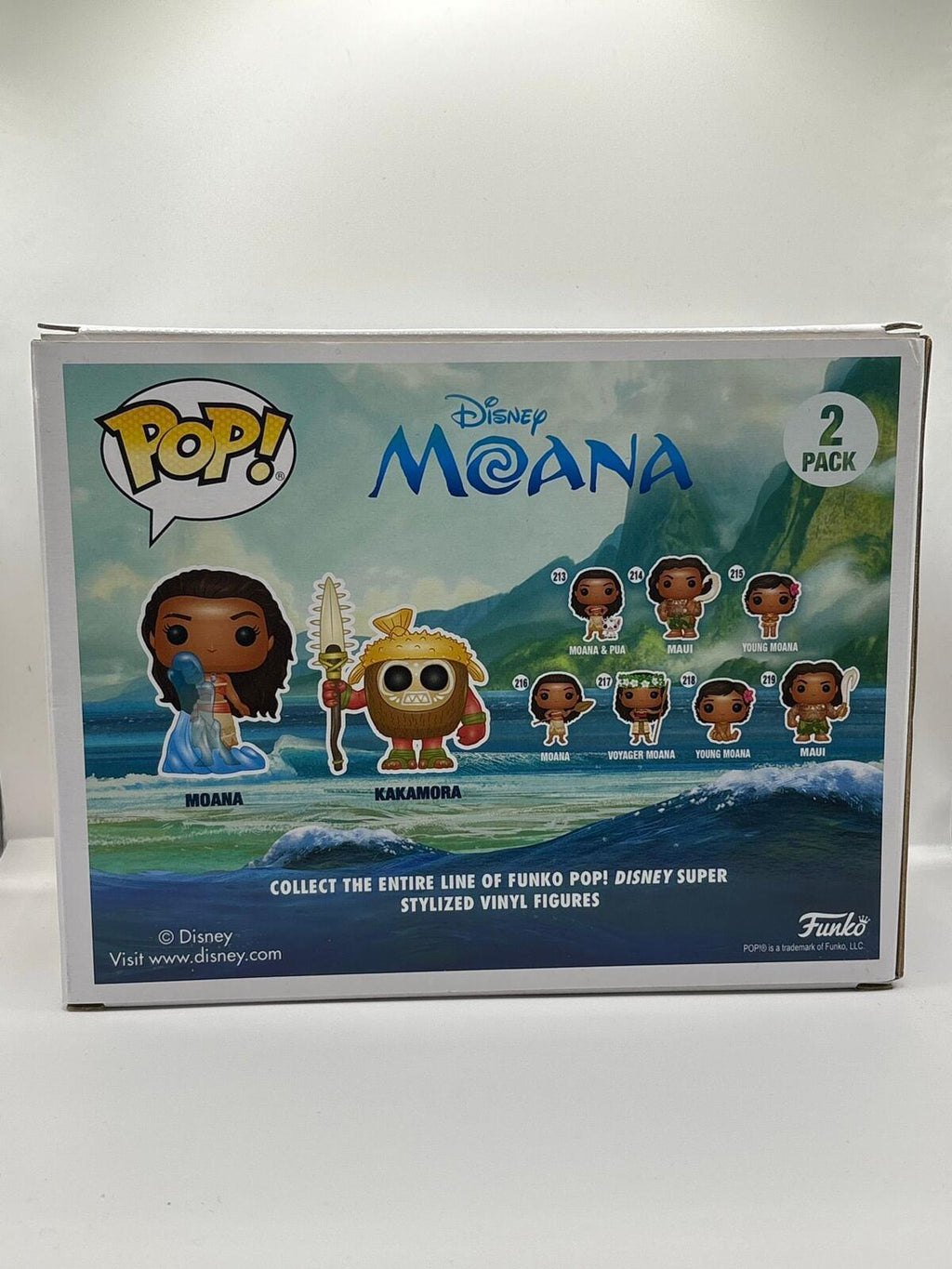 Funko Pop! Disney Moana with Kakamora 2-Pack Vinyl Figures