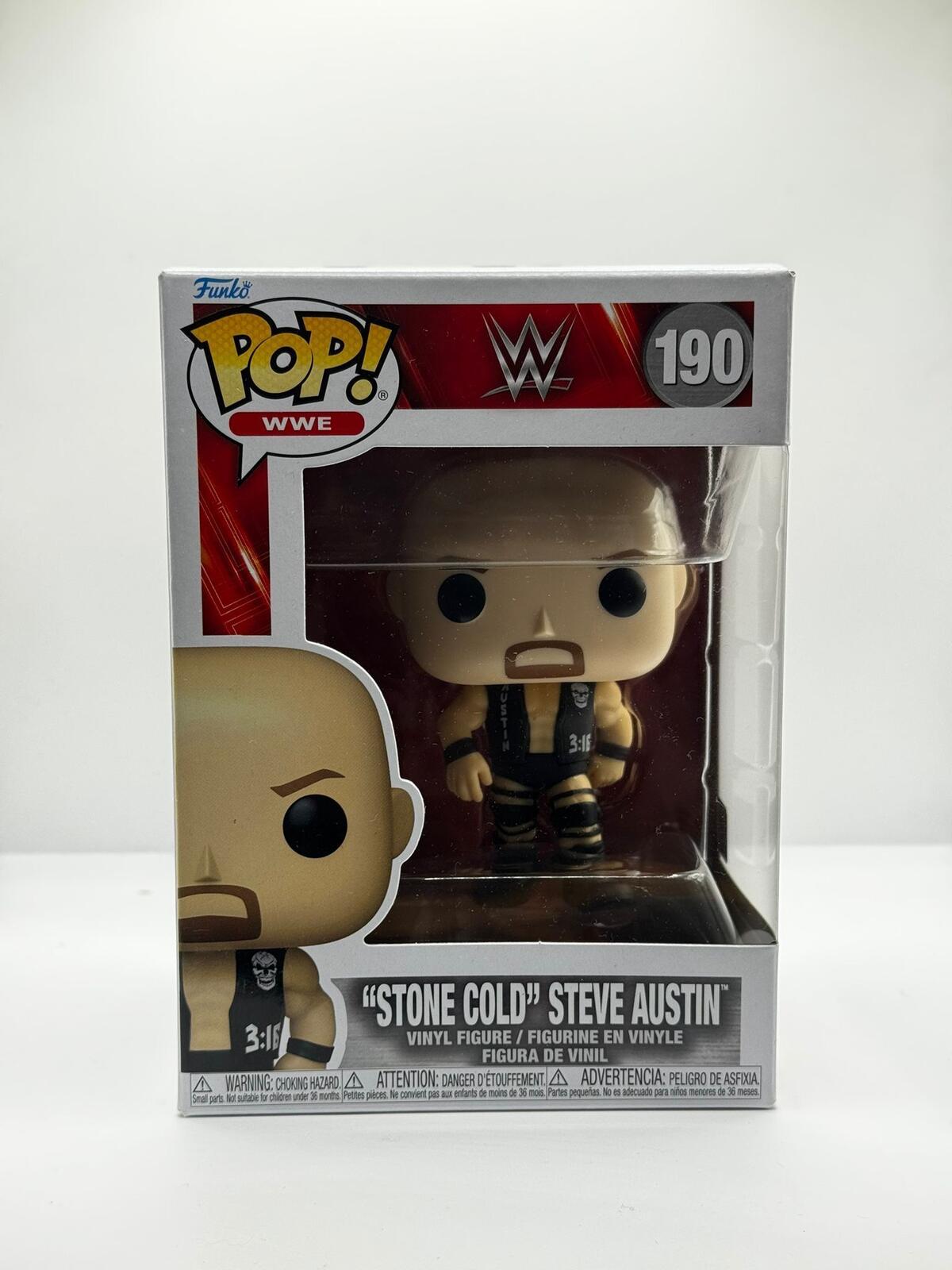Funko Pop! WWE "Stone Cold" Steve Austin Vinyl Figure #190