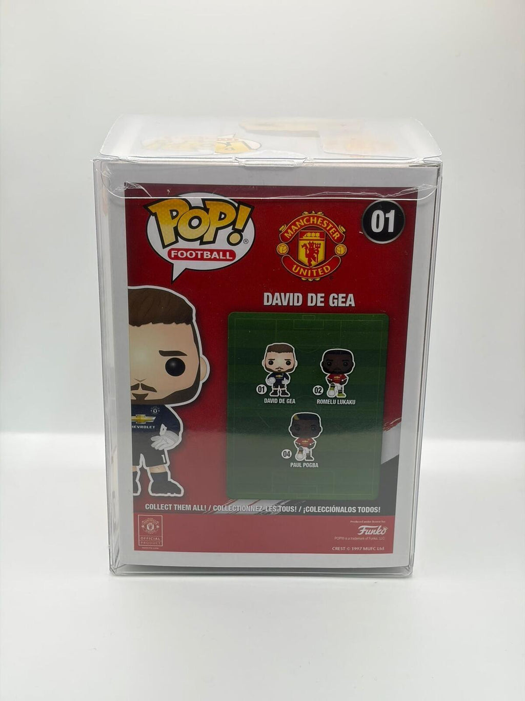 Funko Pop Football Manchester United David De Gea Vinyl Figure #01