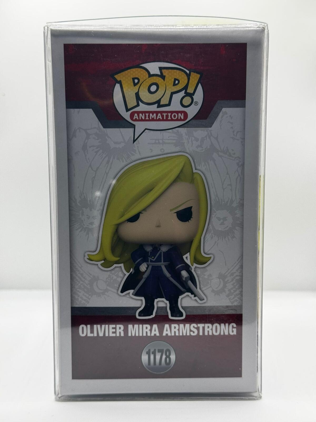 Funko Pop Animation Fullmetal Alchemist Brotherhood Olivier Mira Armstrong #1178
