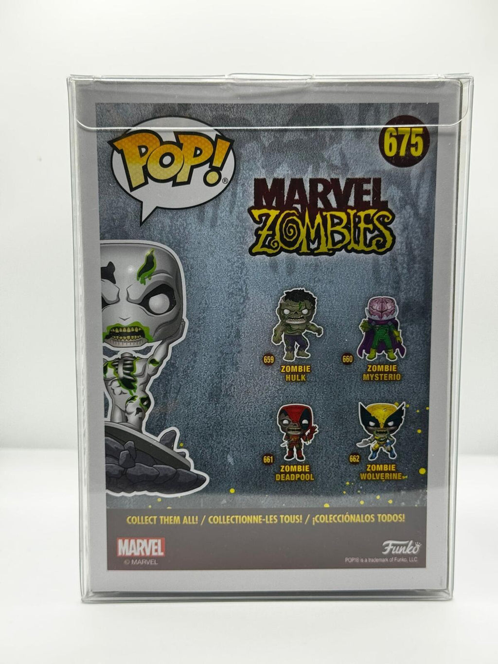 Funko Pop! Marvel Zombies #675 Zombie Silver Surfer Vinyl Figure