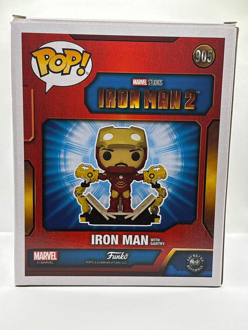 Funko Pop! Marvel Iron Man with Gantry #905 Figure