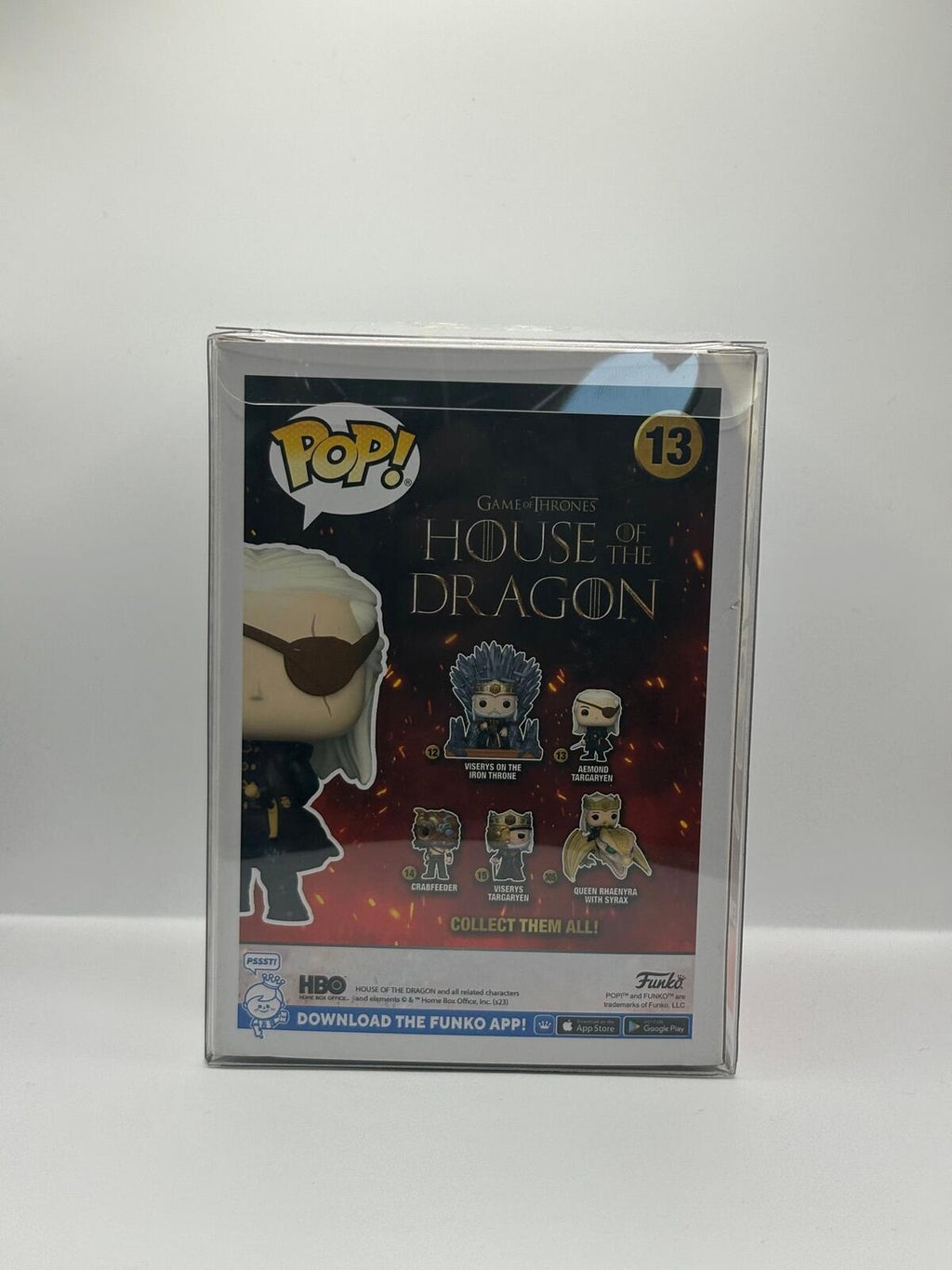 Funko Pop! House of the Dragon Aemond Targaryen Vinyl Figure #13