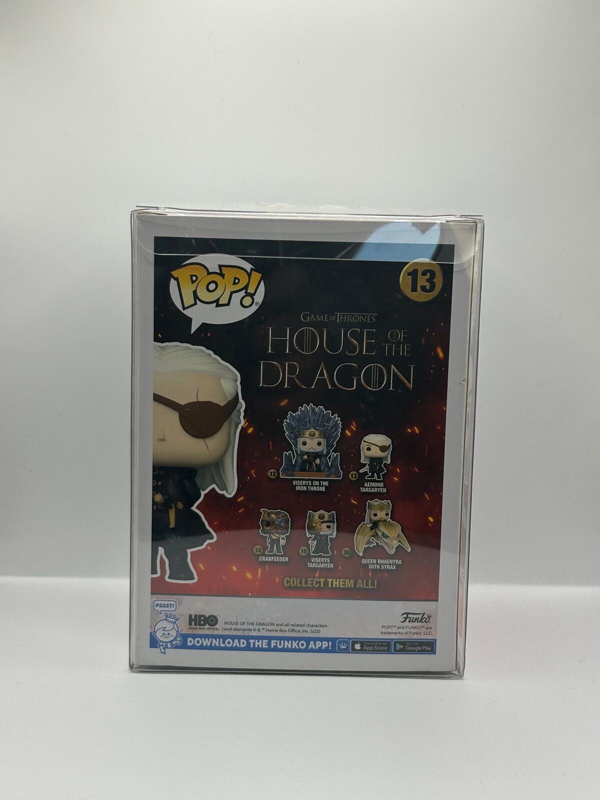 Funko Pop! House of the Dragon Aemond Targaryen Vinyl Figure #13