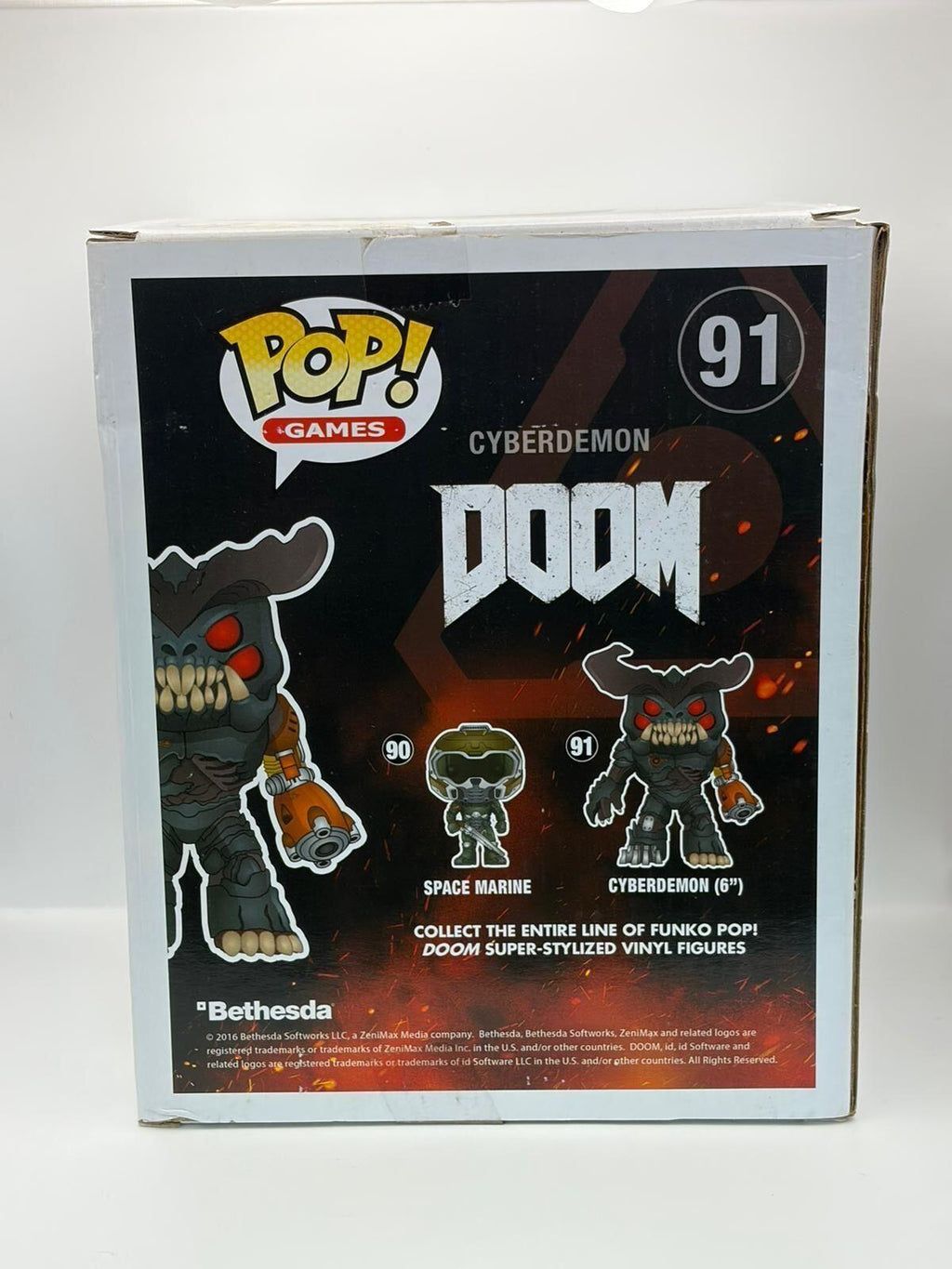 Funko Pop! Games DOOM Cyberdemon Vinyl Figure #91
