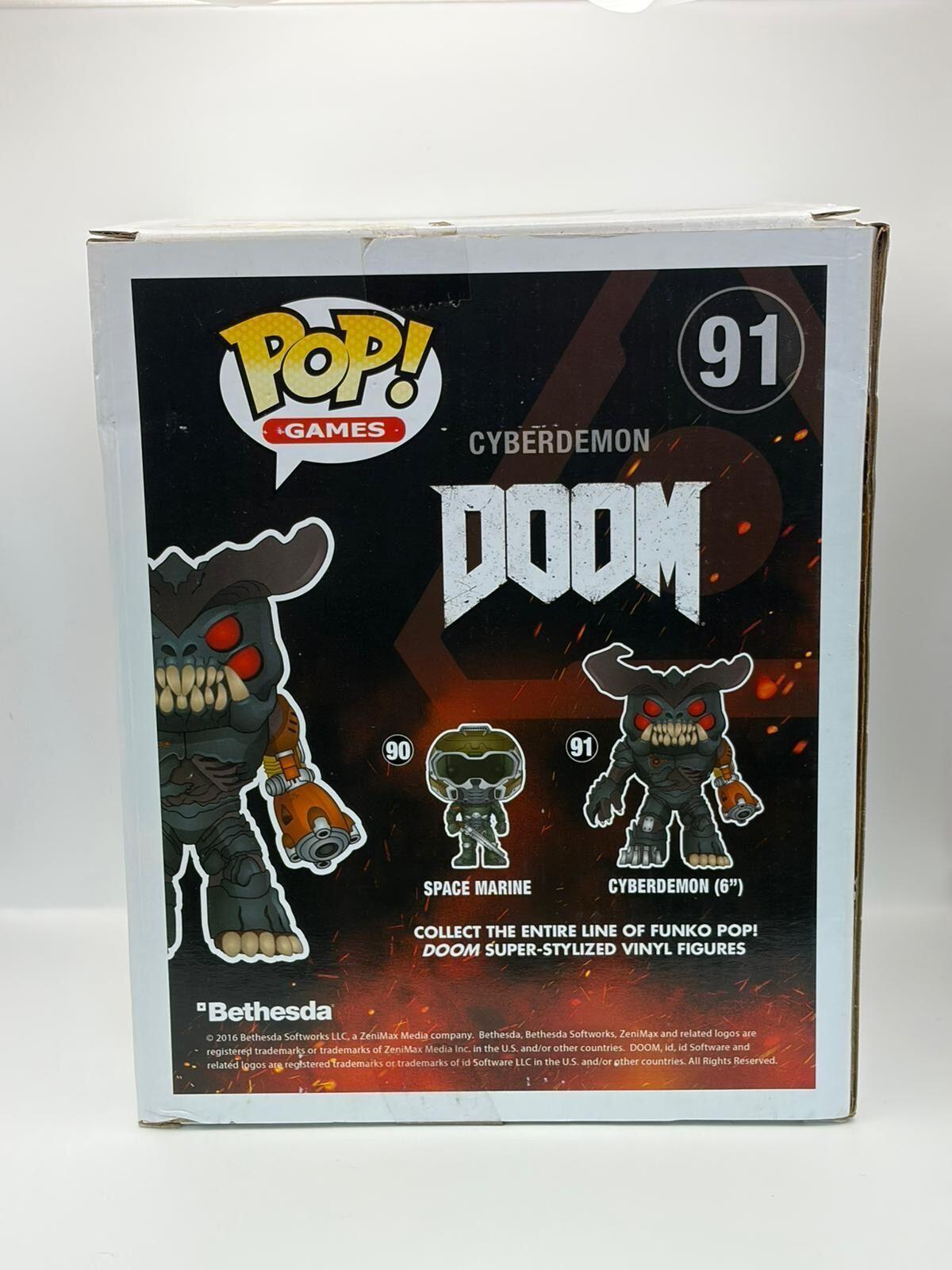 Funko Pop! Games DOOM Cyberdemon Vinyl Figure #91