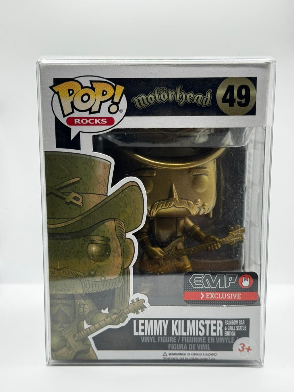 Funko Pop! Rocks Motörhead Lemmy Kilmister Vinyl Figure #49 EMP Exclusive