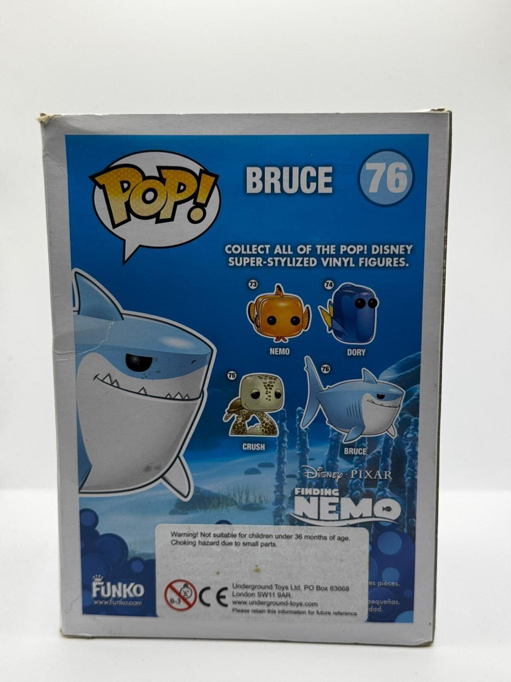 Funko Pop! Disney Finding Nemo Bruce Vinyl Figure #76