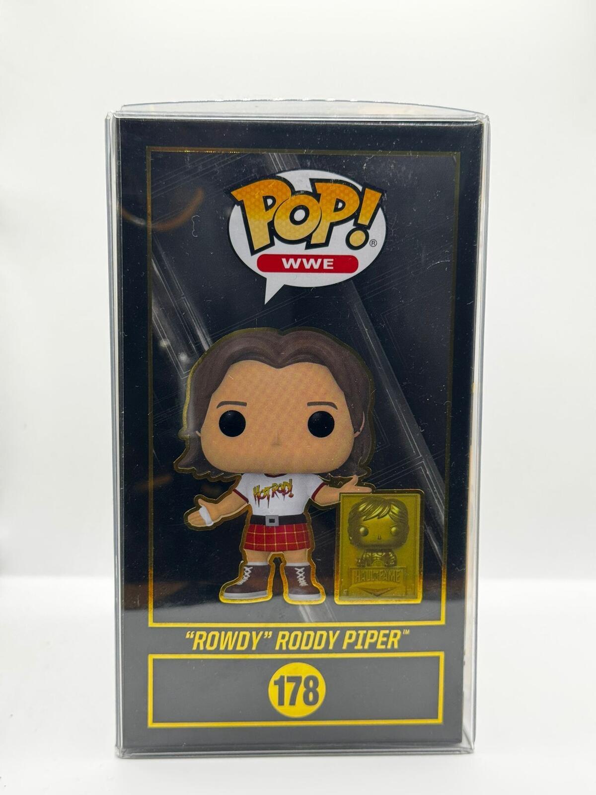 Funko Pop WWE 178 "Rowdy" Roddy Piper Special Edition Vinyl Figure