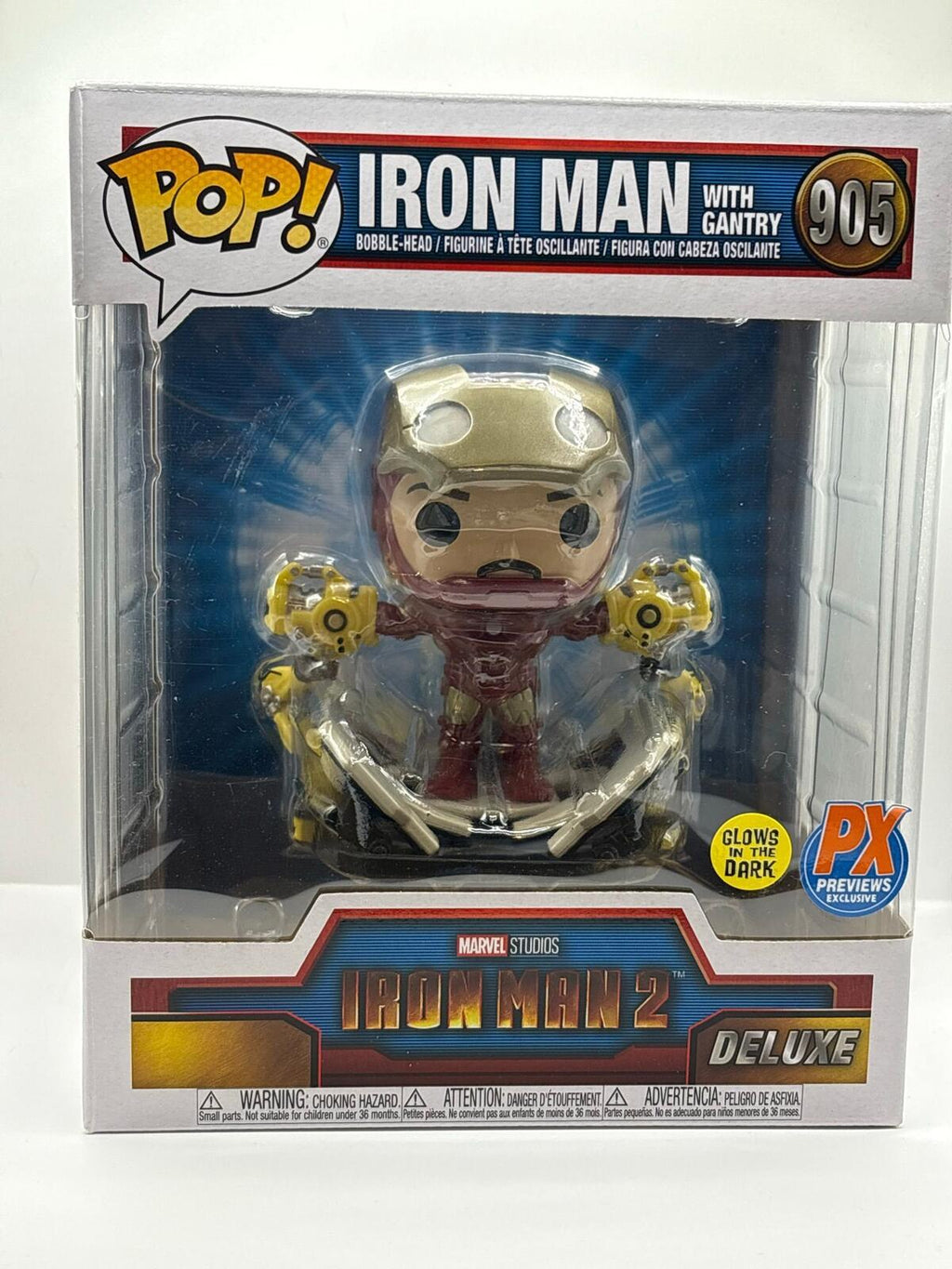 Funko Pop! Marvel Iron Man with Gantry #905 Figure