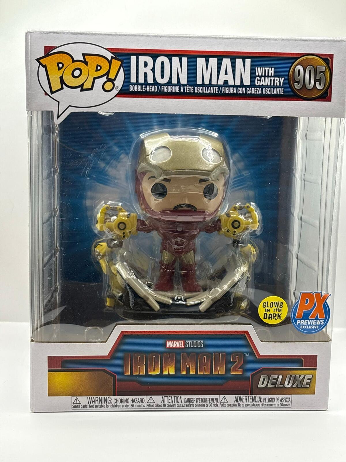 Funko Pop! Marvel Iron Man with Gantry #905 Figure