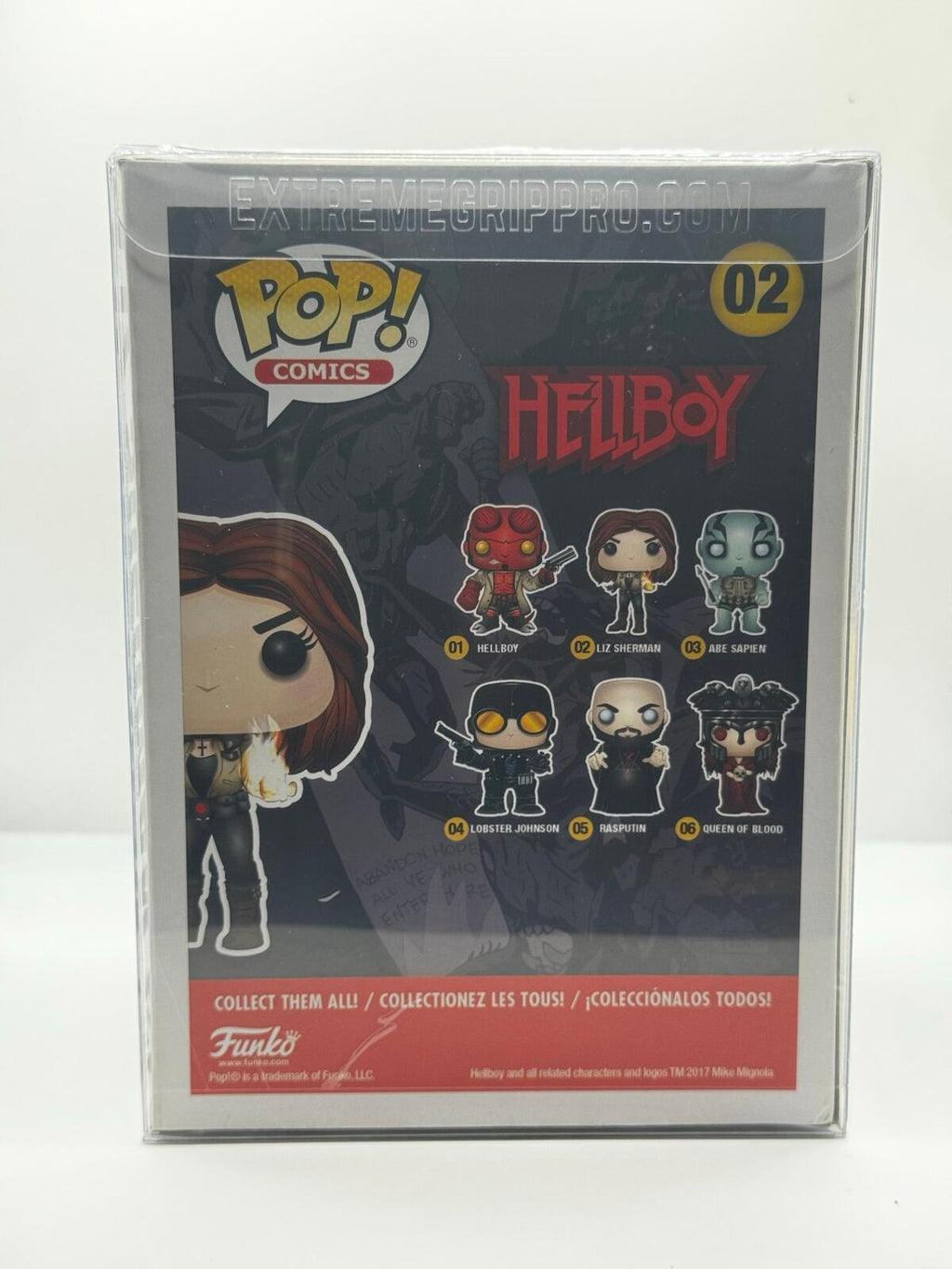 Funko Pop Comics Hellboy Liz Sherman Vinyl Figure #02